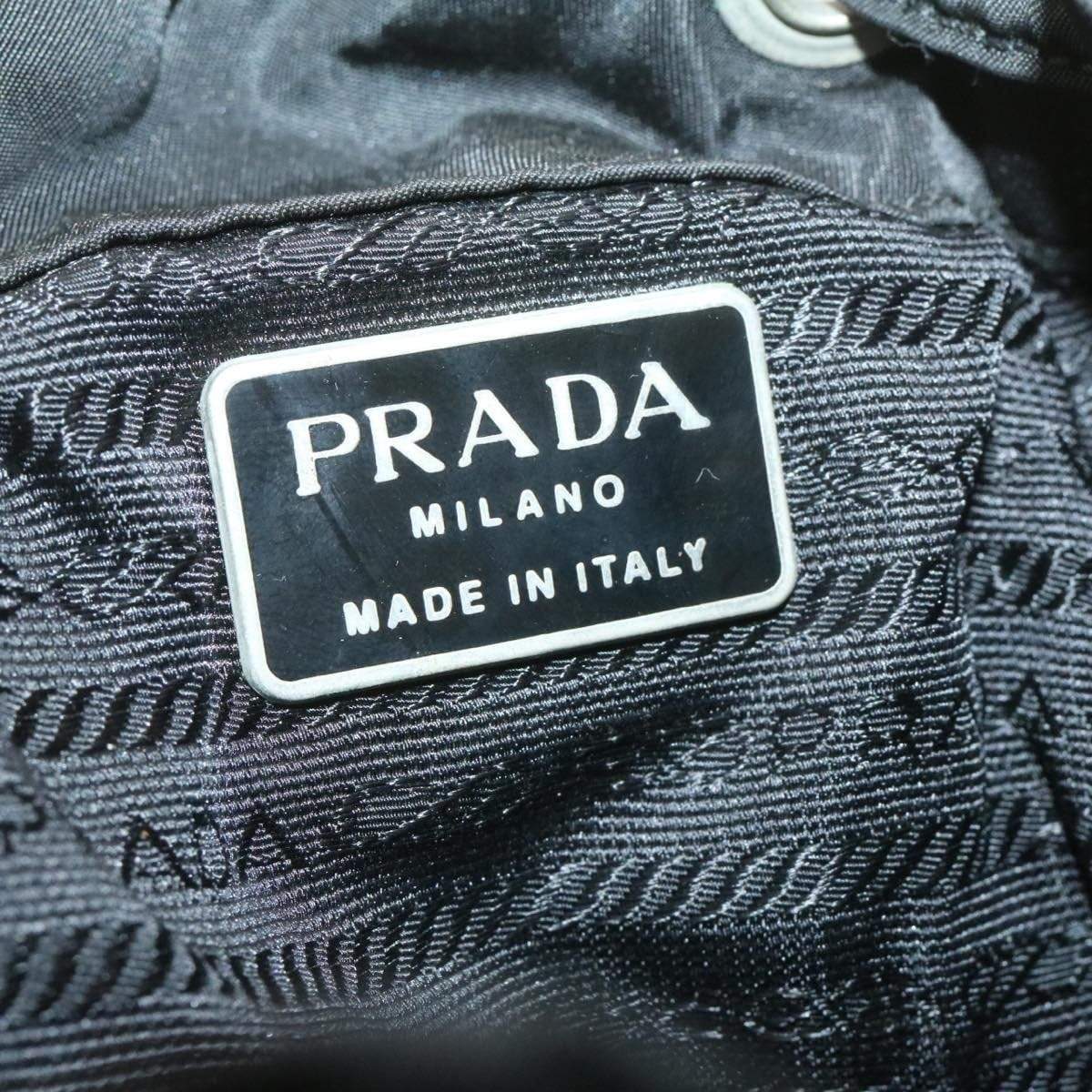 Prada PRADA Mini Black Nylon Backpack 35