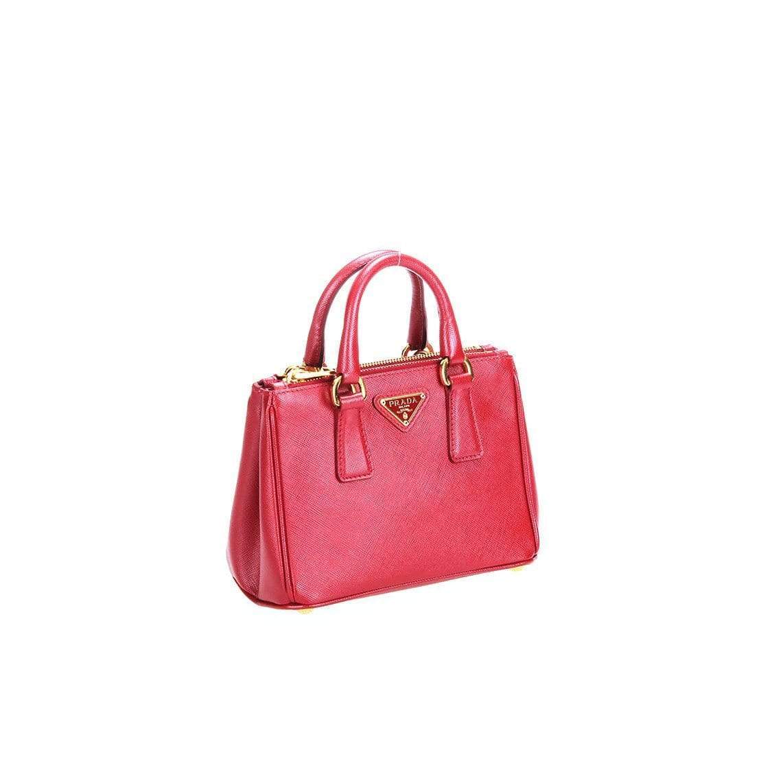 Prada Prada MIni Galleria Double Zip Handbag MW2857