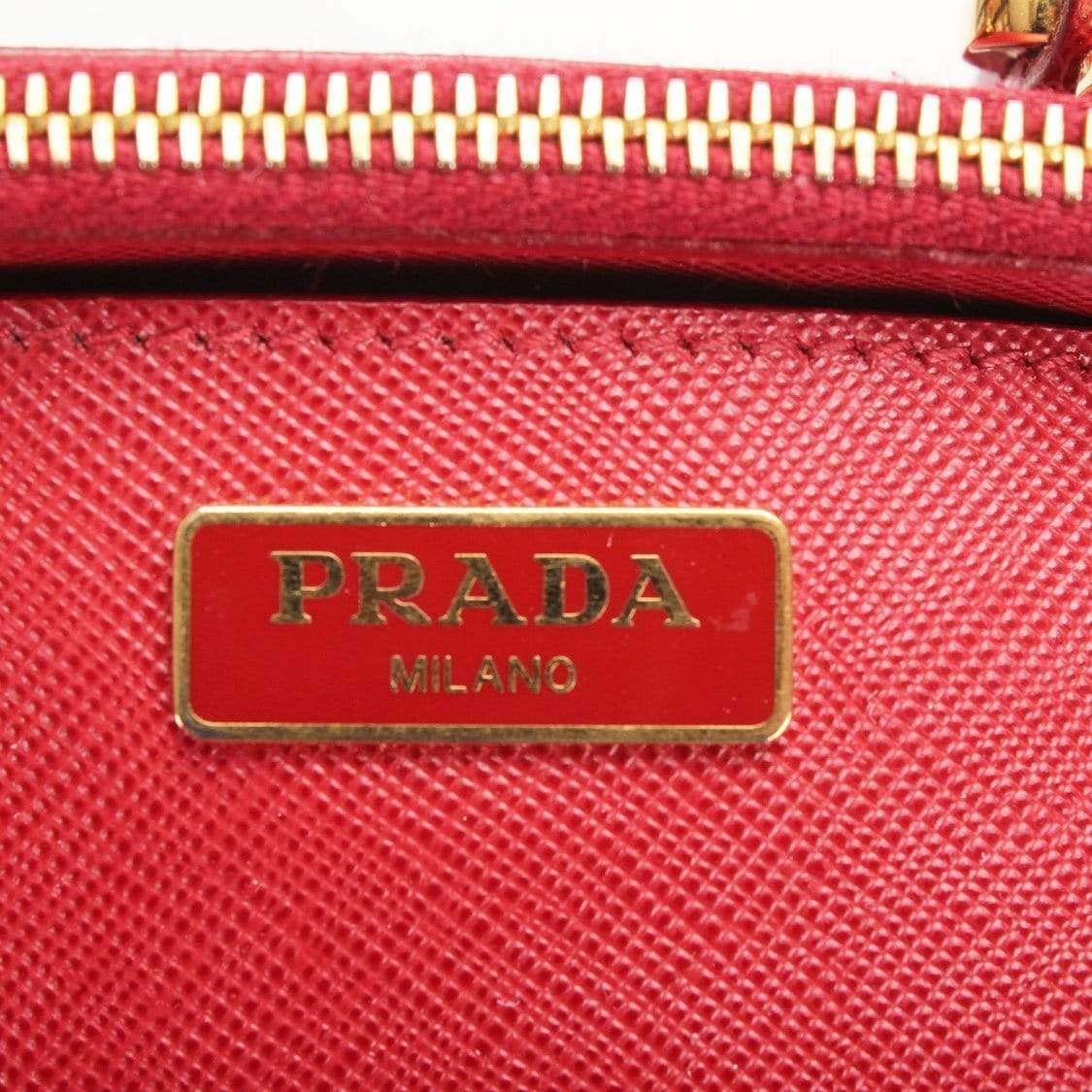 Prada Prada MIni Galleria Double Zip Handbag MW2857