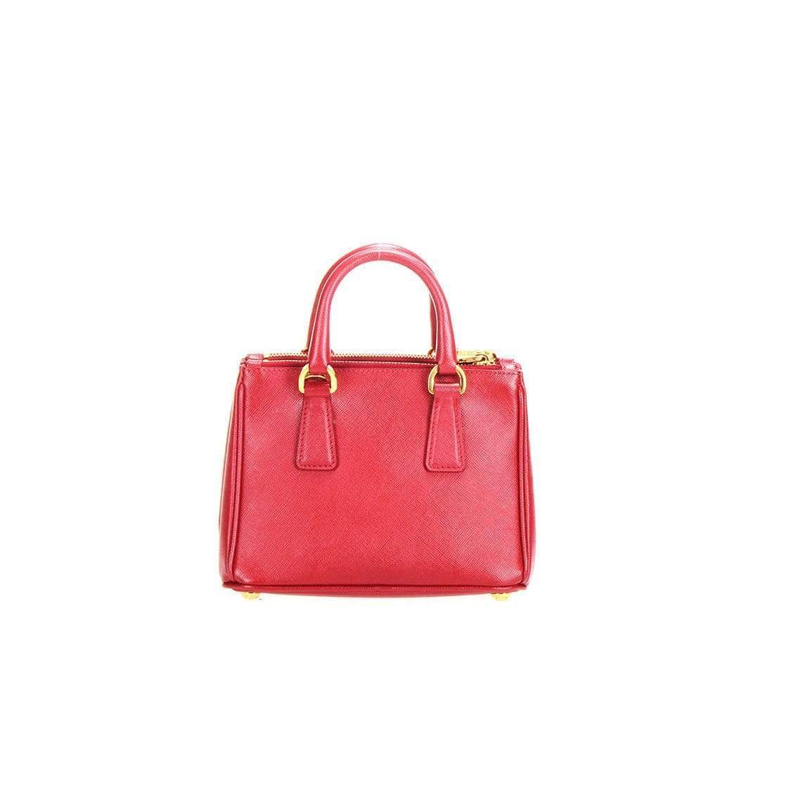 Prada Prada MIni Galleria Double Zip Handbag MW2857