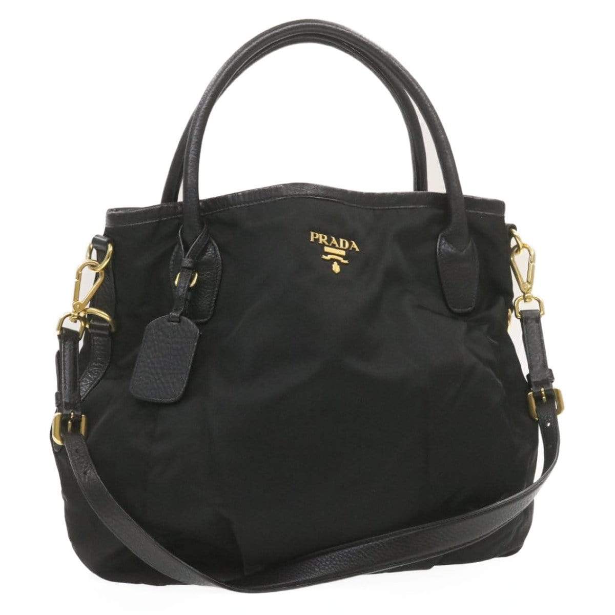 Prada Prada Nylon 2Way Black Shoulder Bag