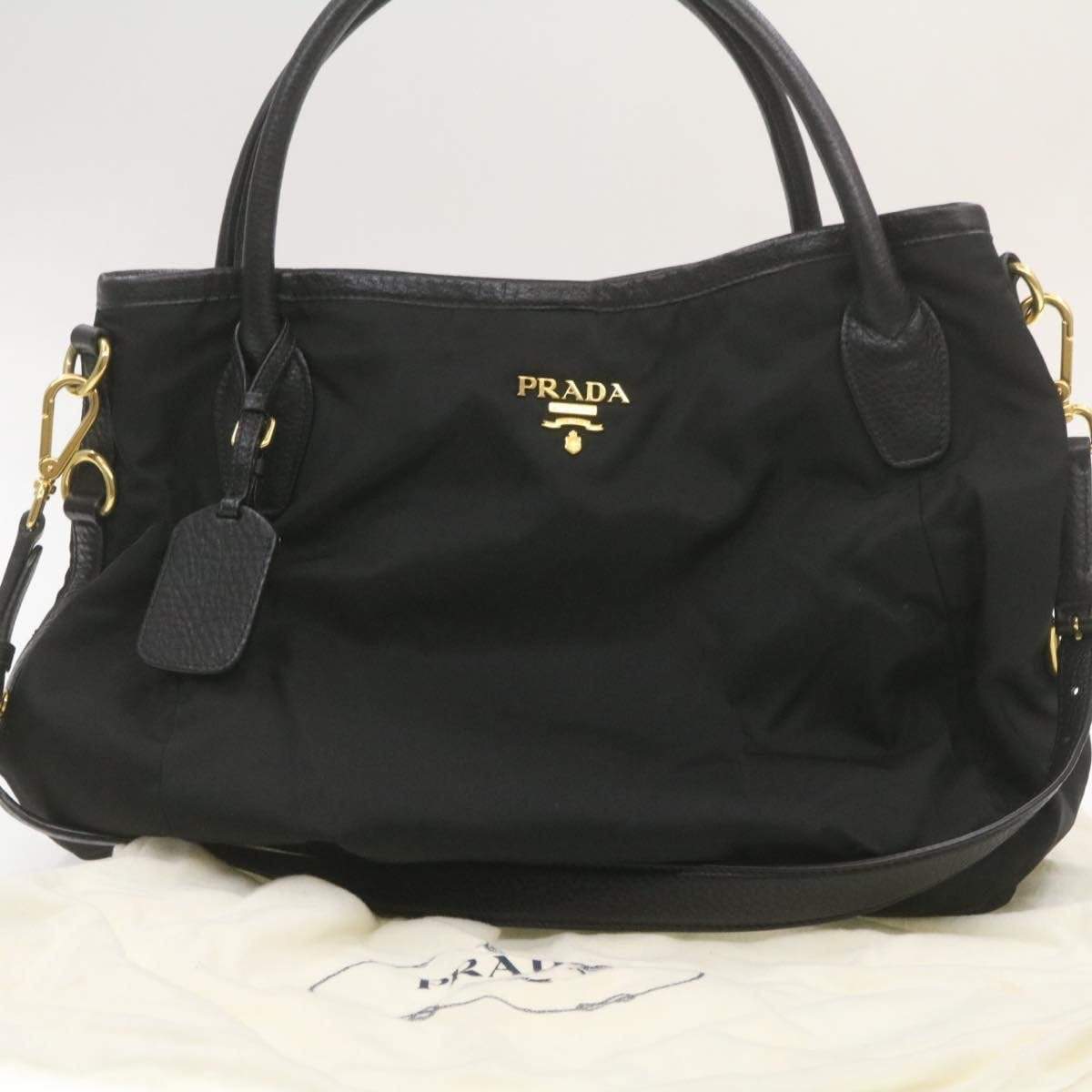 Prada Prada Nylon 2Way Black Shoulder Bag