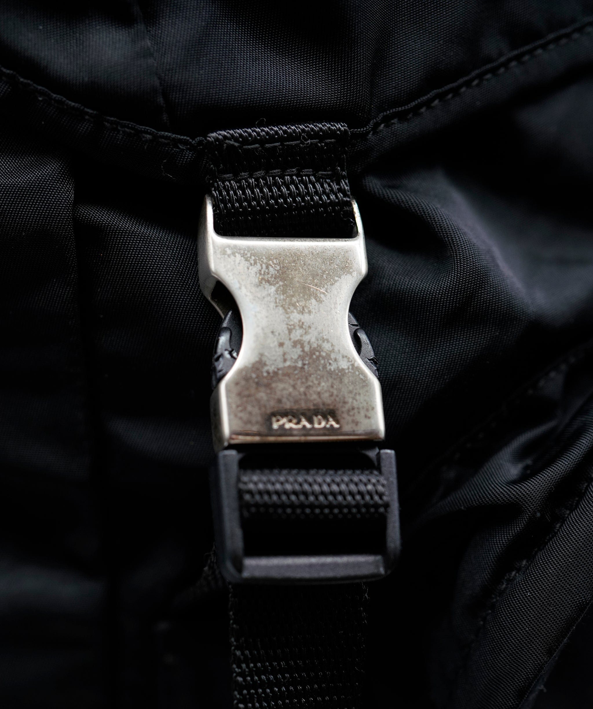 Prada PRADA Nylon Backpack Black - MW2324