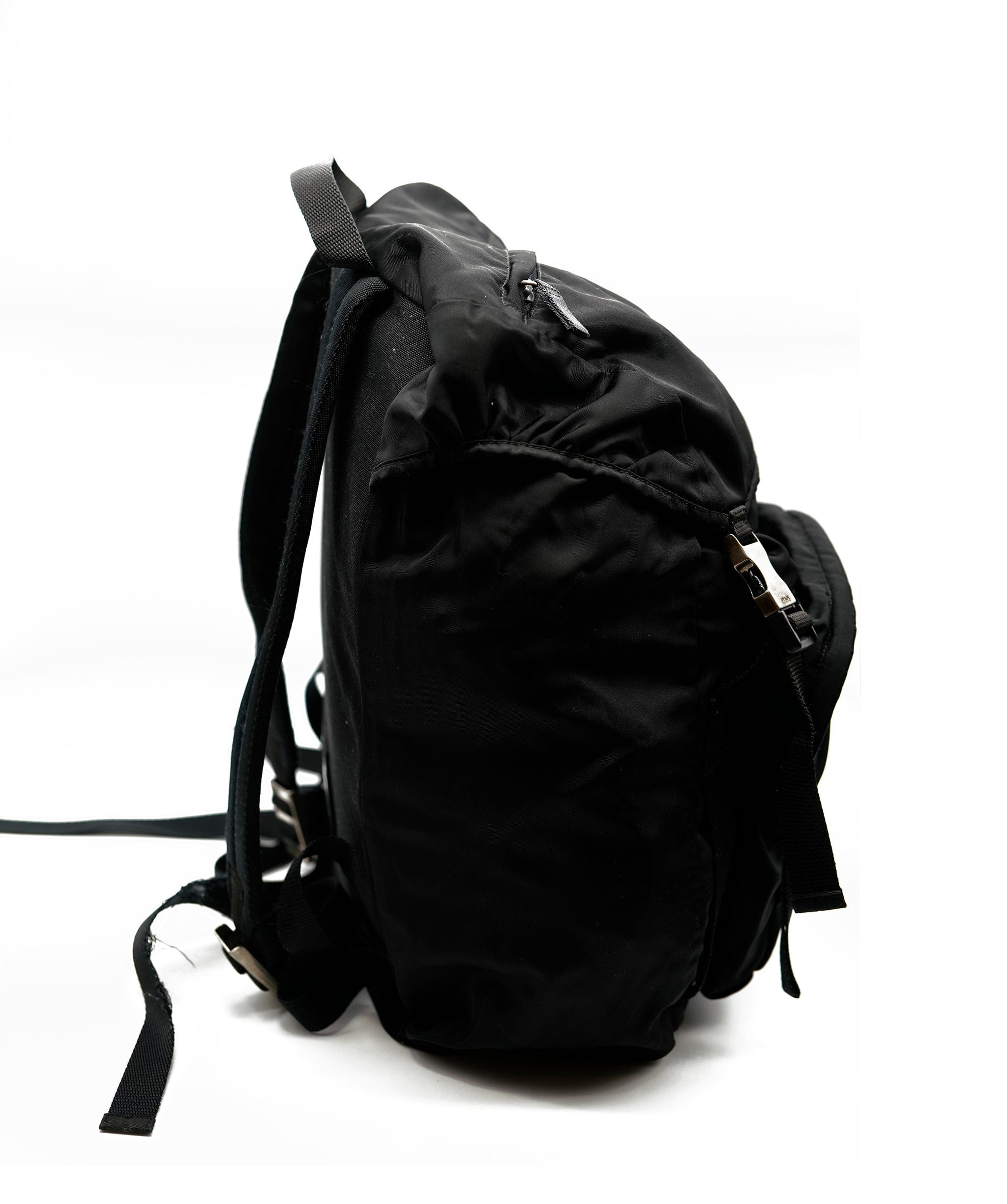 Prada PRADA Nylon Backpack Black - MW2324