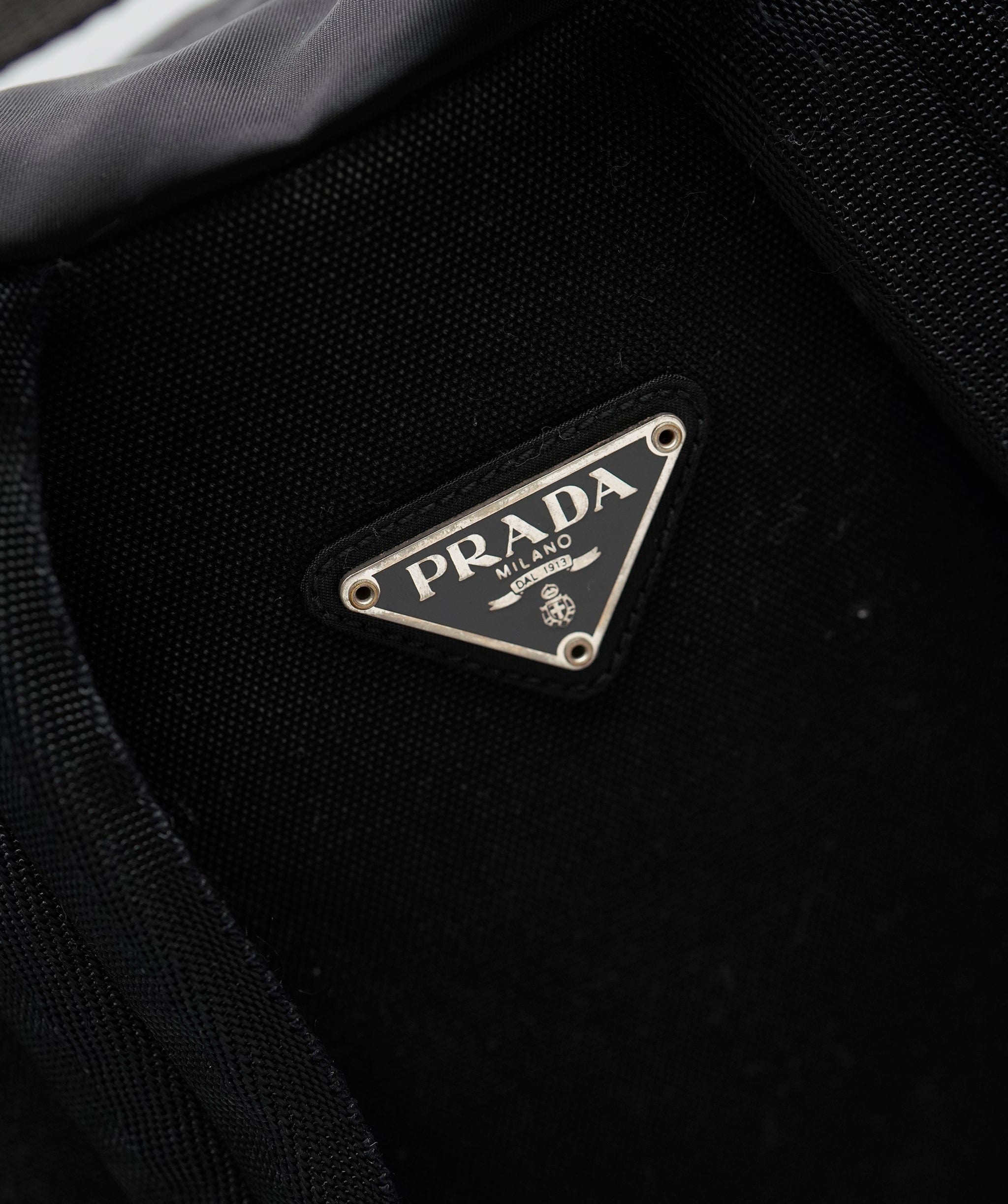 Prada PRADA Nylon Backpack Black - MW2324