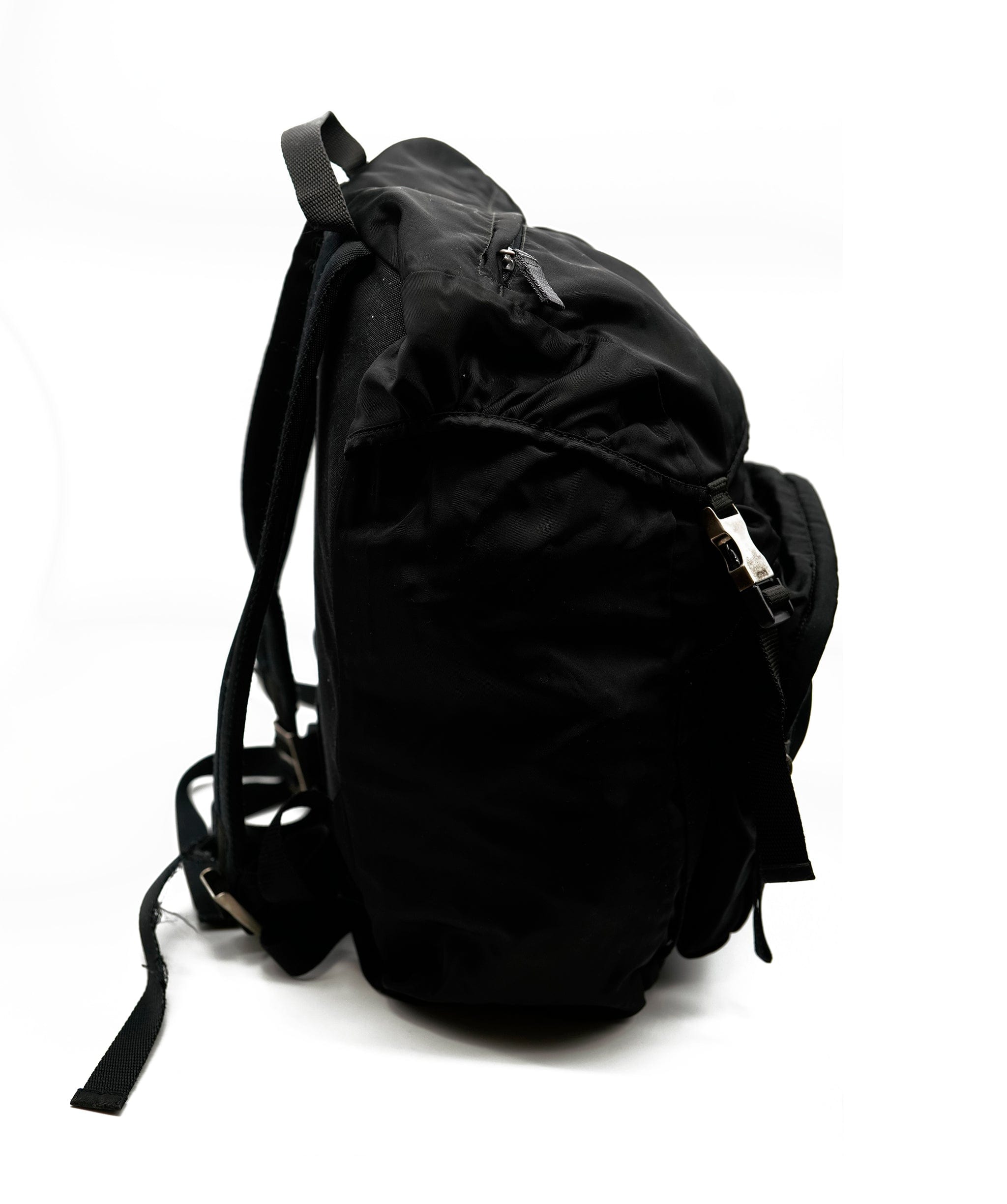 Prada PRADA Nylon Backpack Black - MW2324