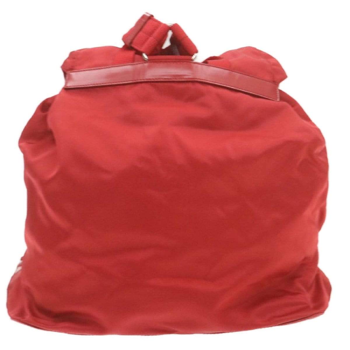 Prada Prada Nylon Backpack Red