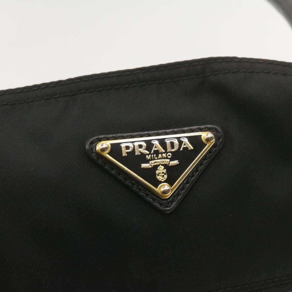 Prada PRADA Nylon Black Tote Bag 172