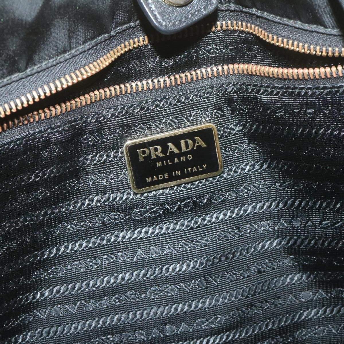 Prada PRADA Nylon Black Tote Bag 172