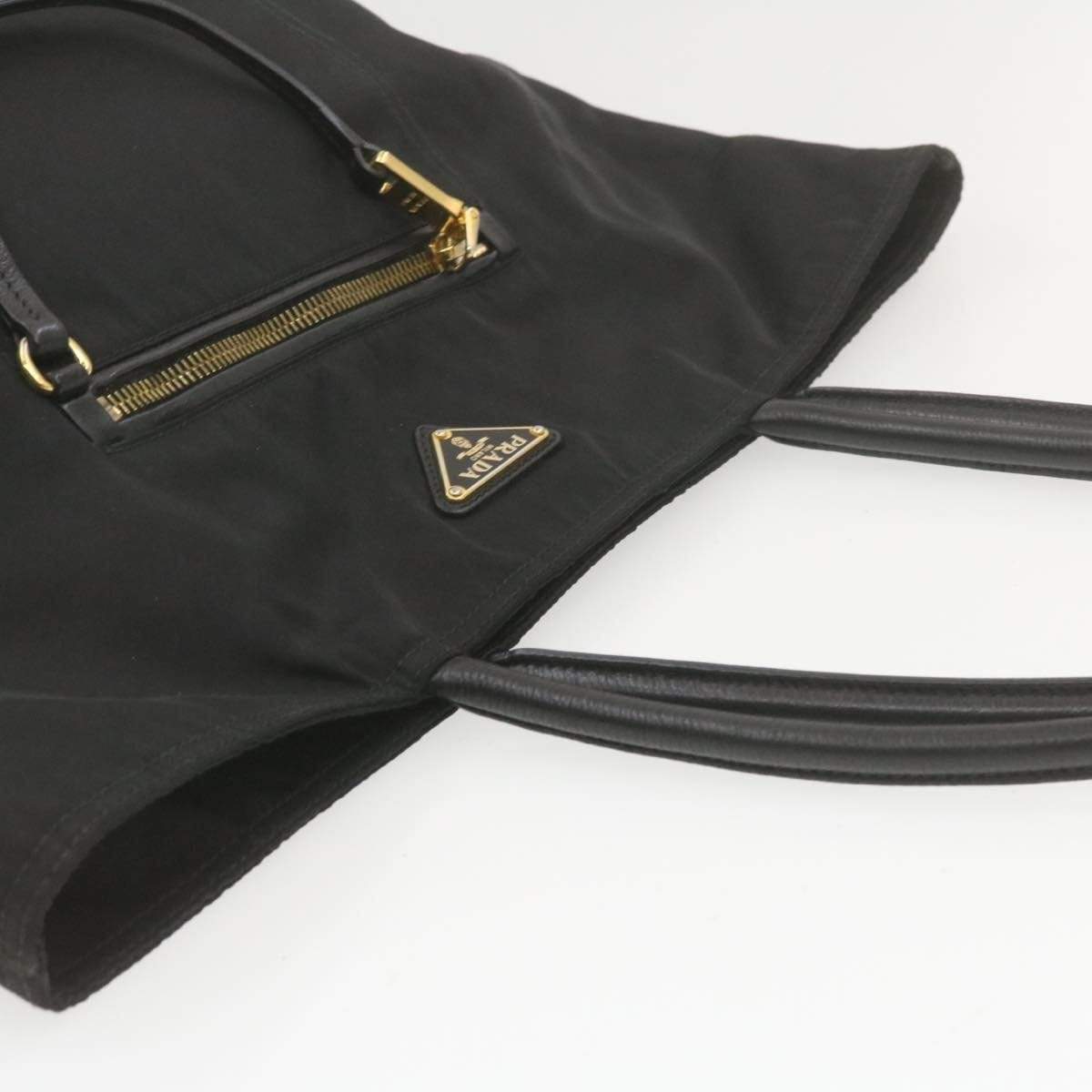 Prada PRADA Nylon Black Tote Bag 172