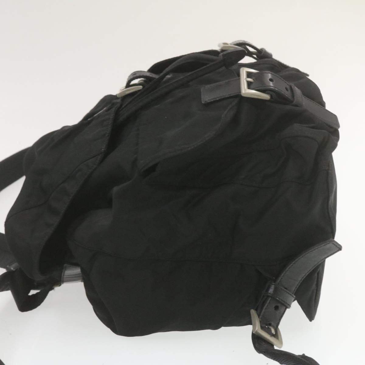 Prada PRADA Nylon Hand Bag Black 31