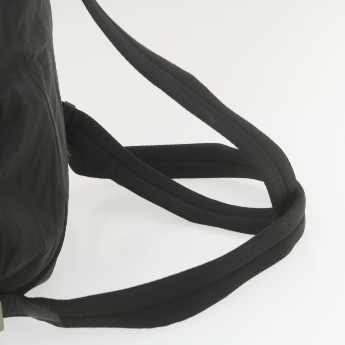 Prada PRADA Nylon Hand Bag Black 31