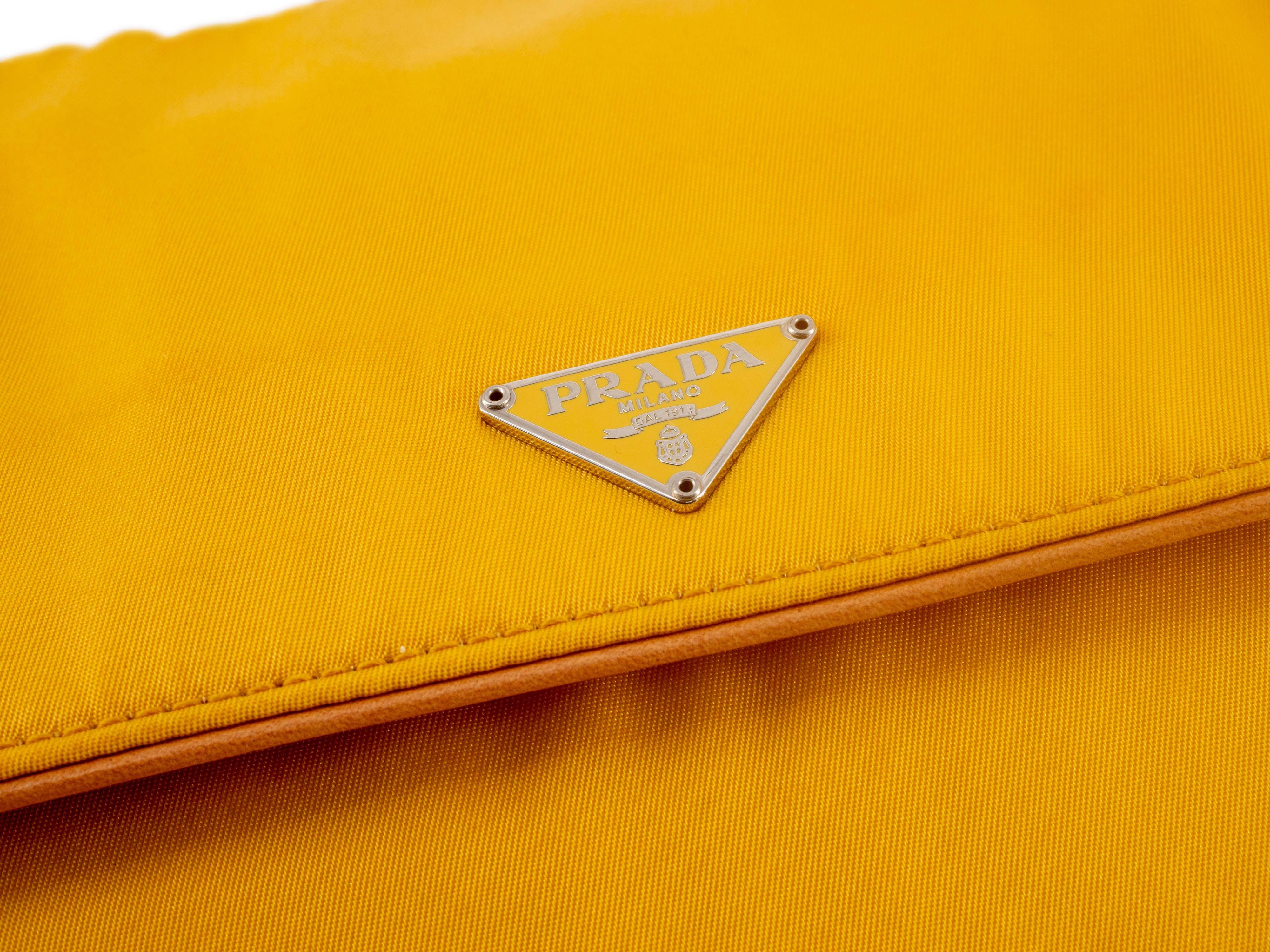 Prada Prada Nylon Mustard Shoulder bag RJL1669