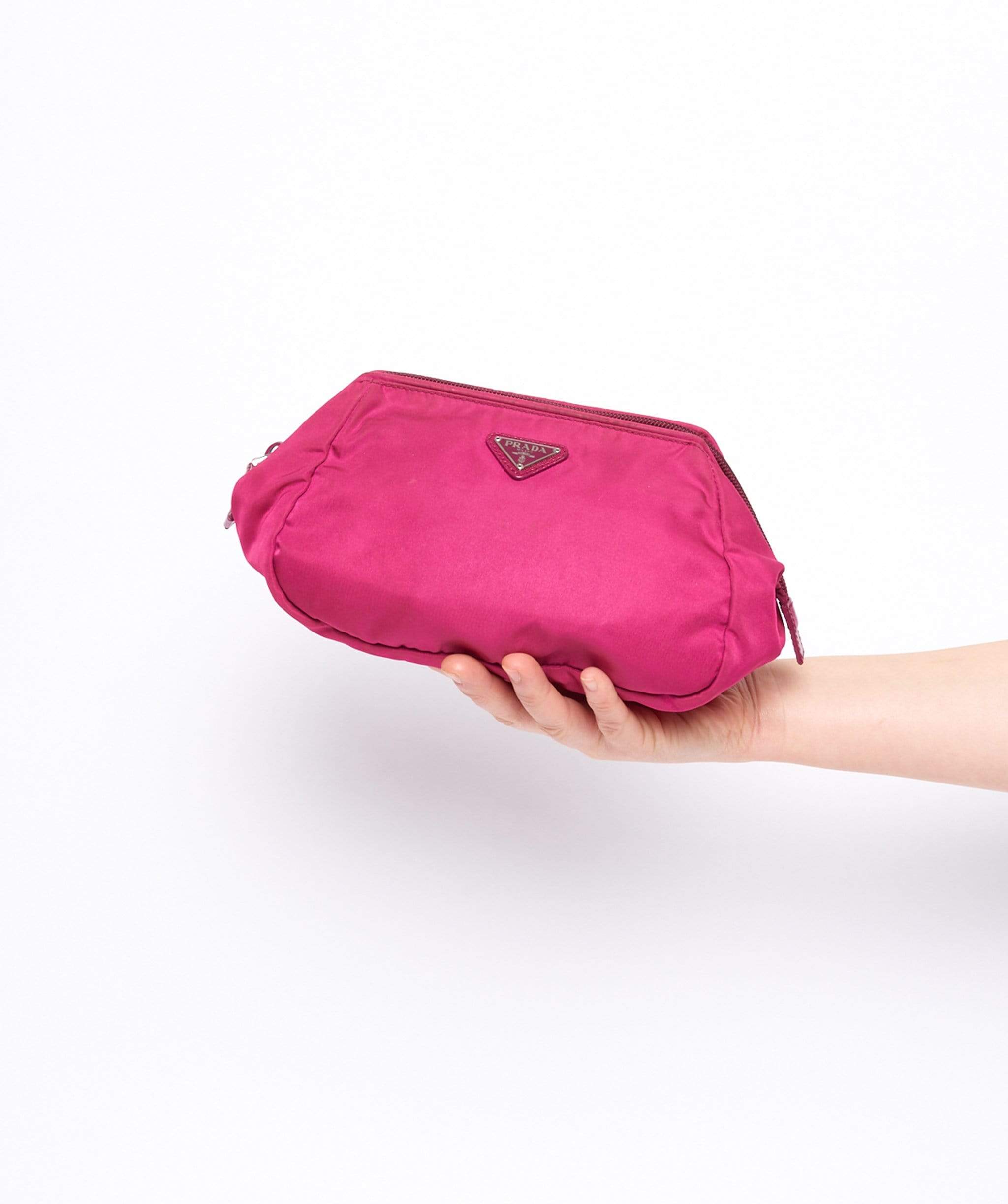 Prada PRADA Nylon Pink Pouch