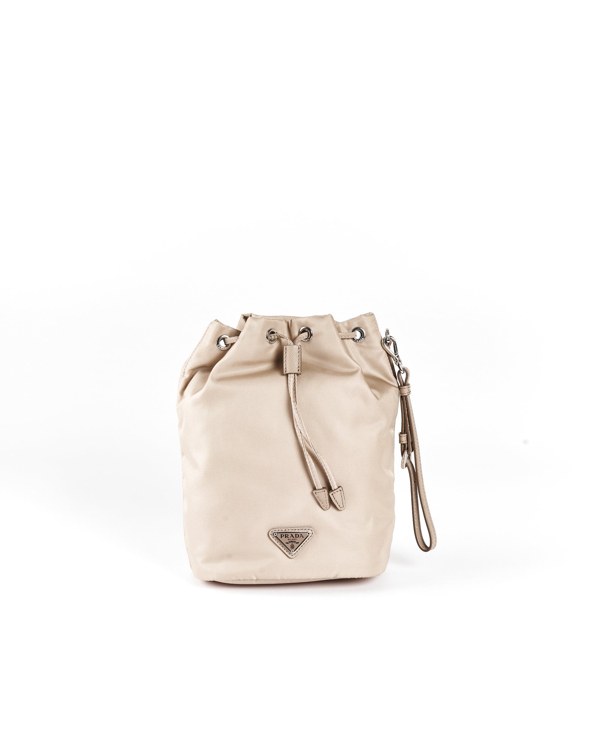 Prada Prada Nylon Pouch beige