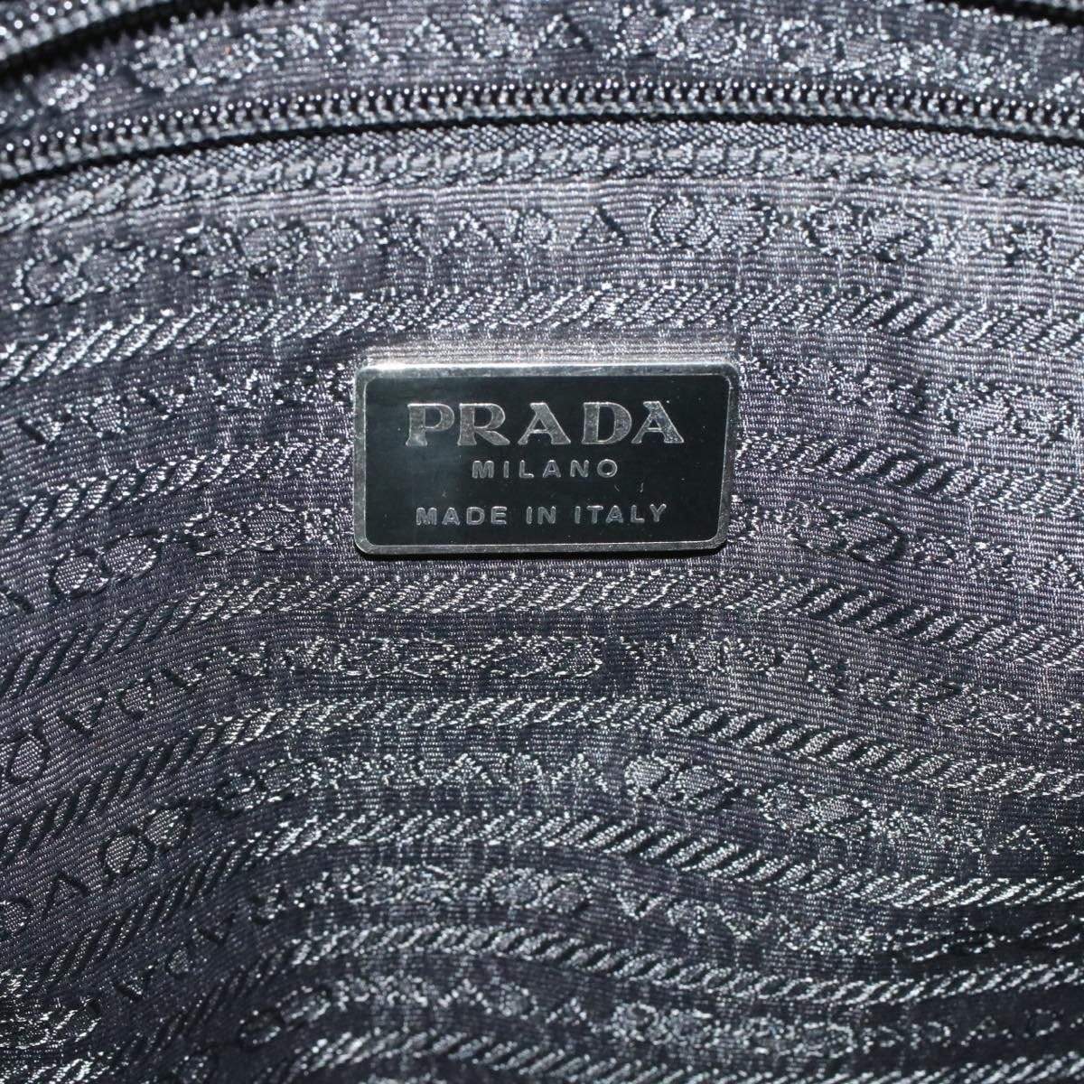 Prada Prada Nylon Shoulder Bag Black 28