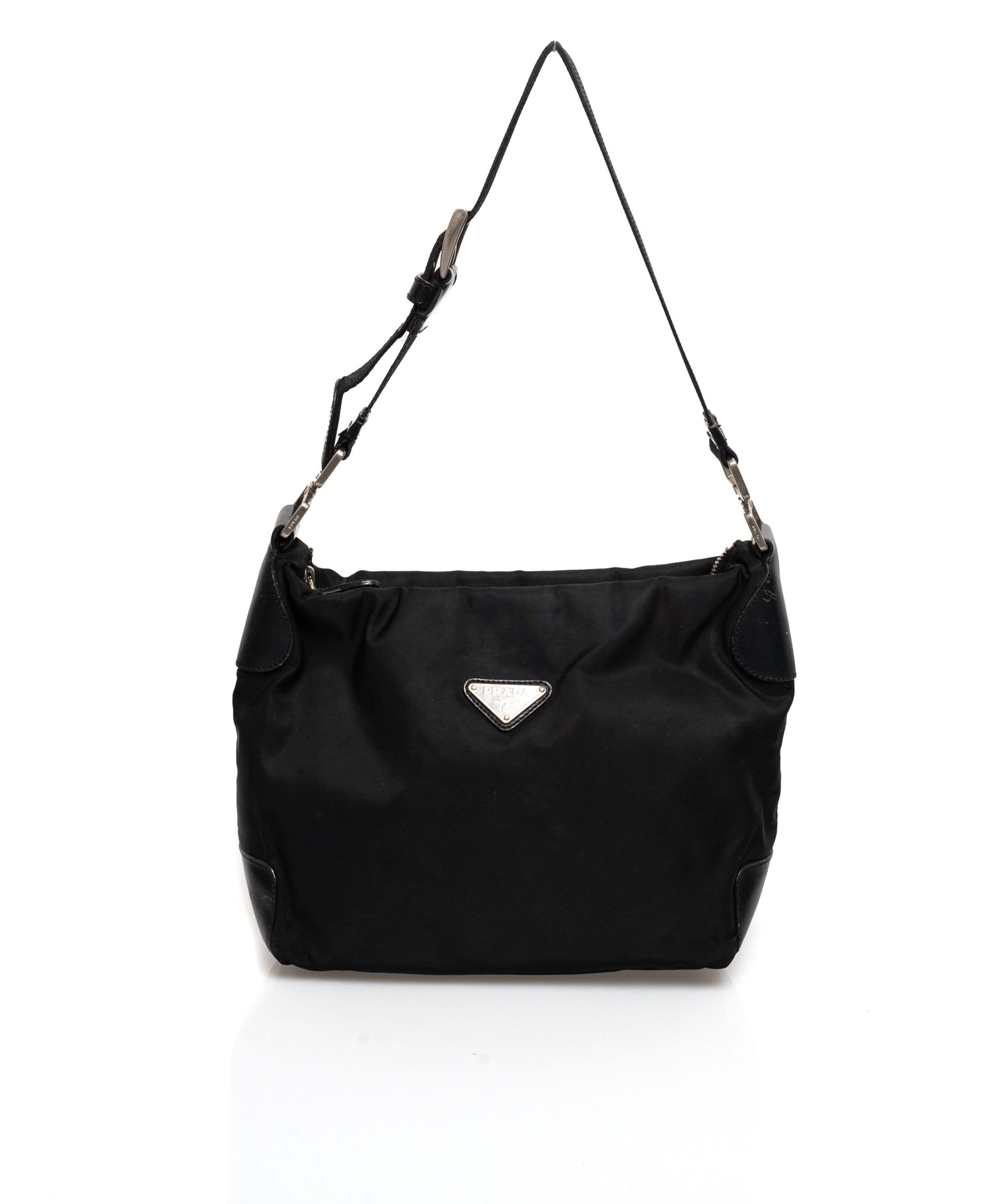 Prada Prada Nylon Shoulder Bag Black - AWL1104