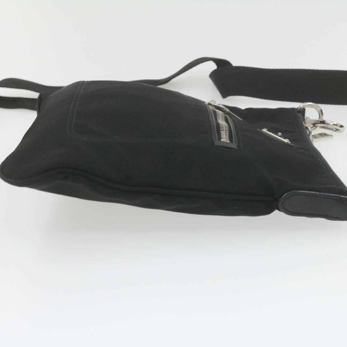 Prada PRADA Nylon Shoulder Bag Black MW2208