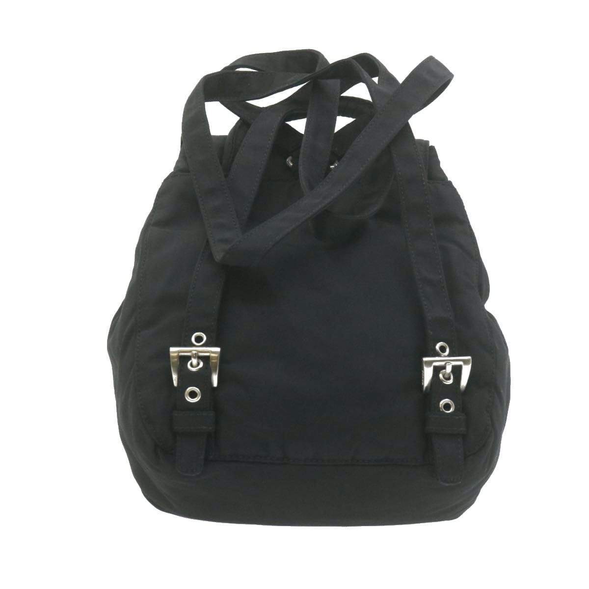 Prada PRADA Nylon Small Backpack Black MW2323