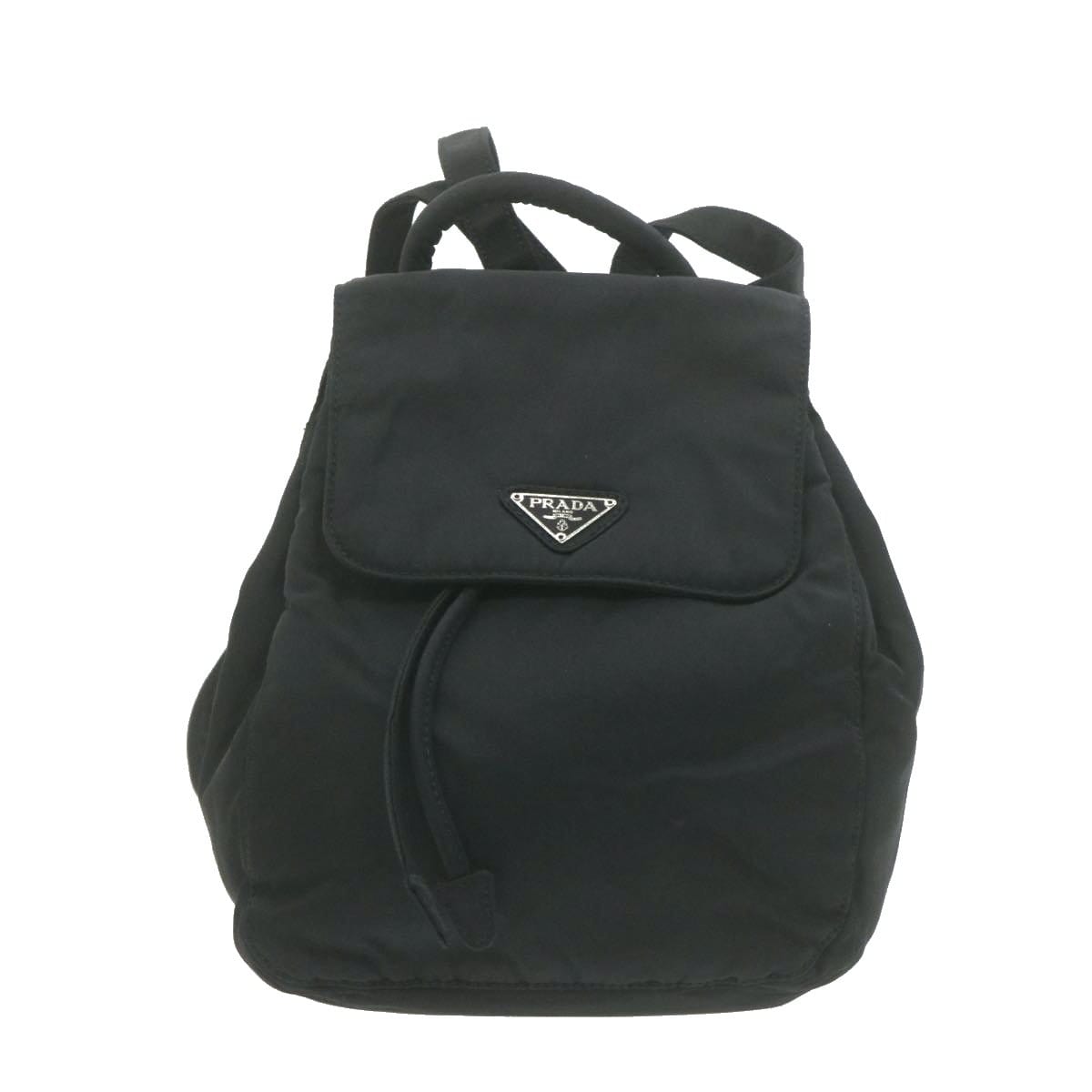 Prada PRADA Nylon Small Backpack Black MW2323