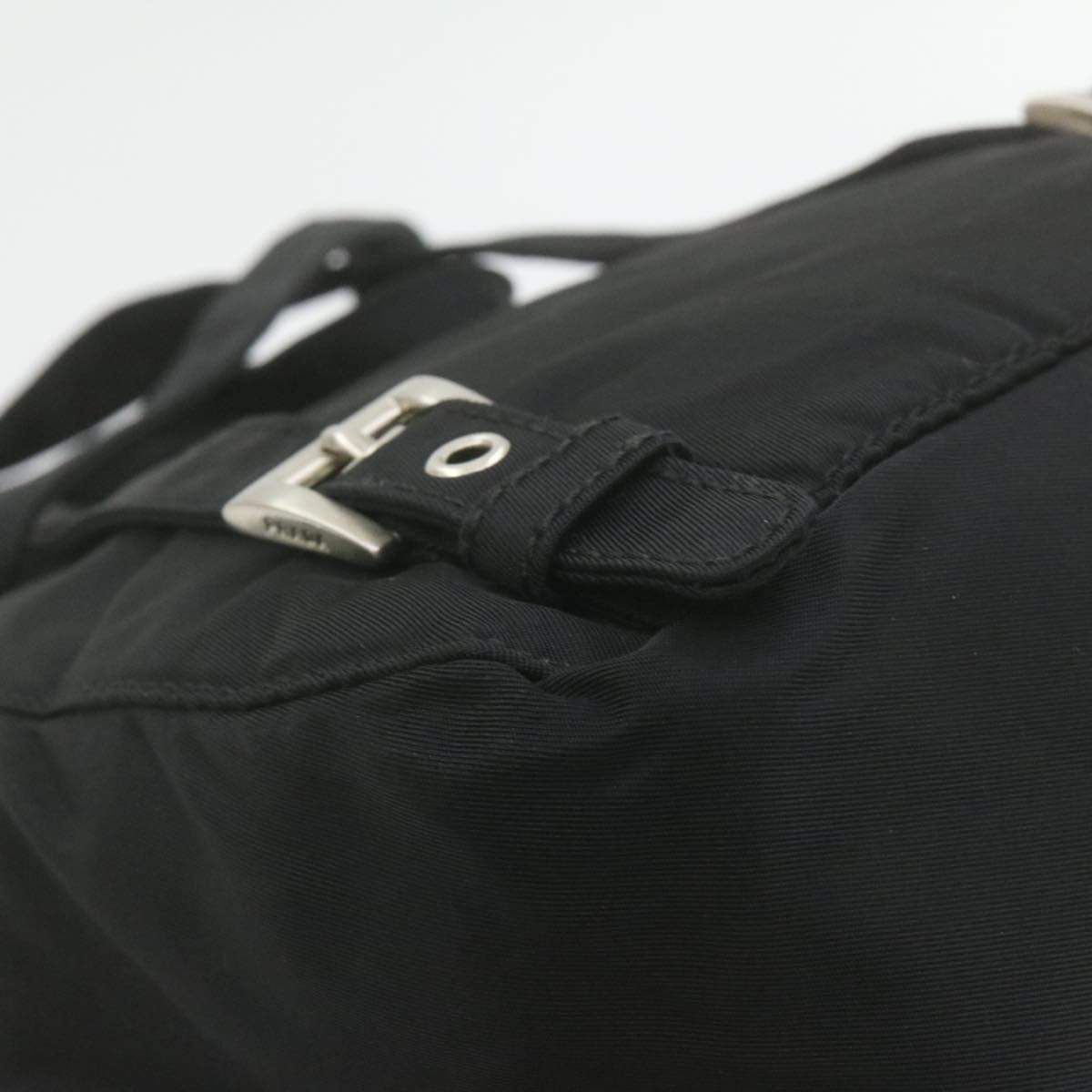 Prada PRADA Nylon Small Backpack Black MW2323