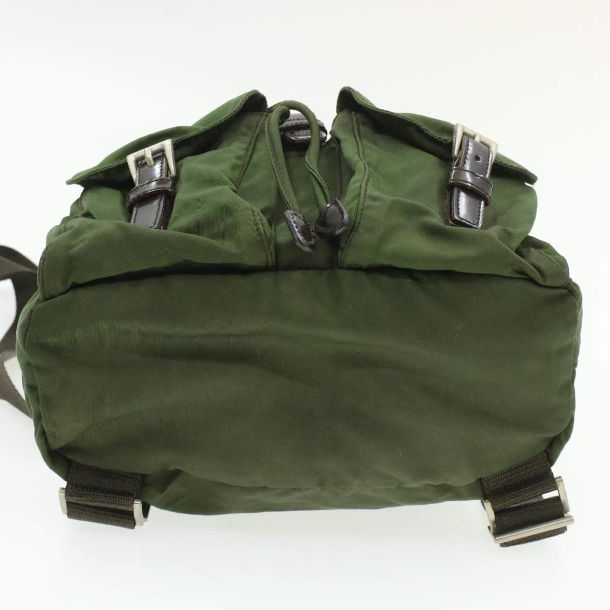 Prada PRADA Nylon Small Backpack Khaki 104