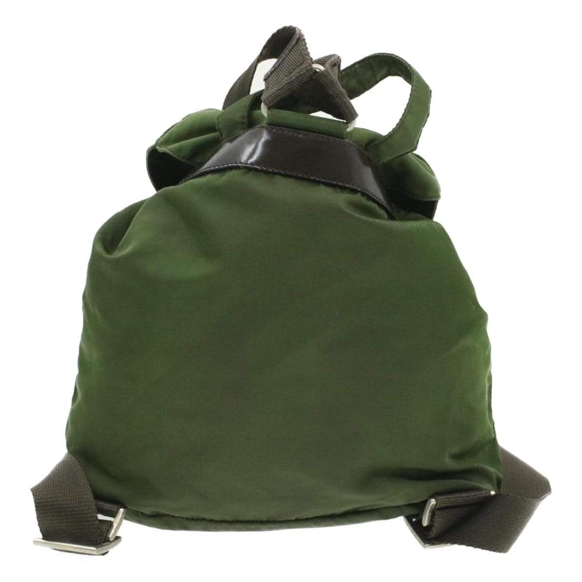 Prada PRADA Nylon Small Backpack Khaki 104