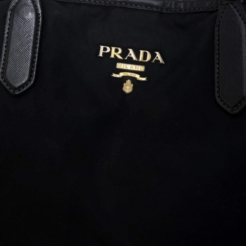 Prada Prada Nylon Tote Bag Black - AWL1102