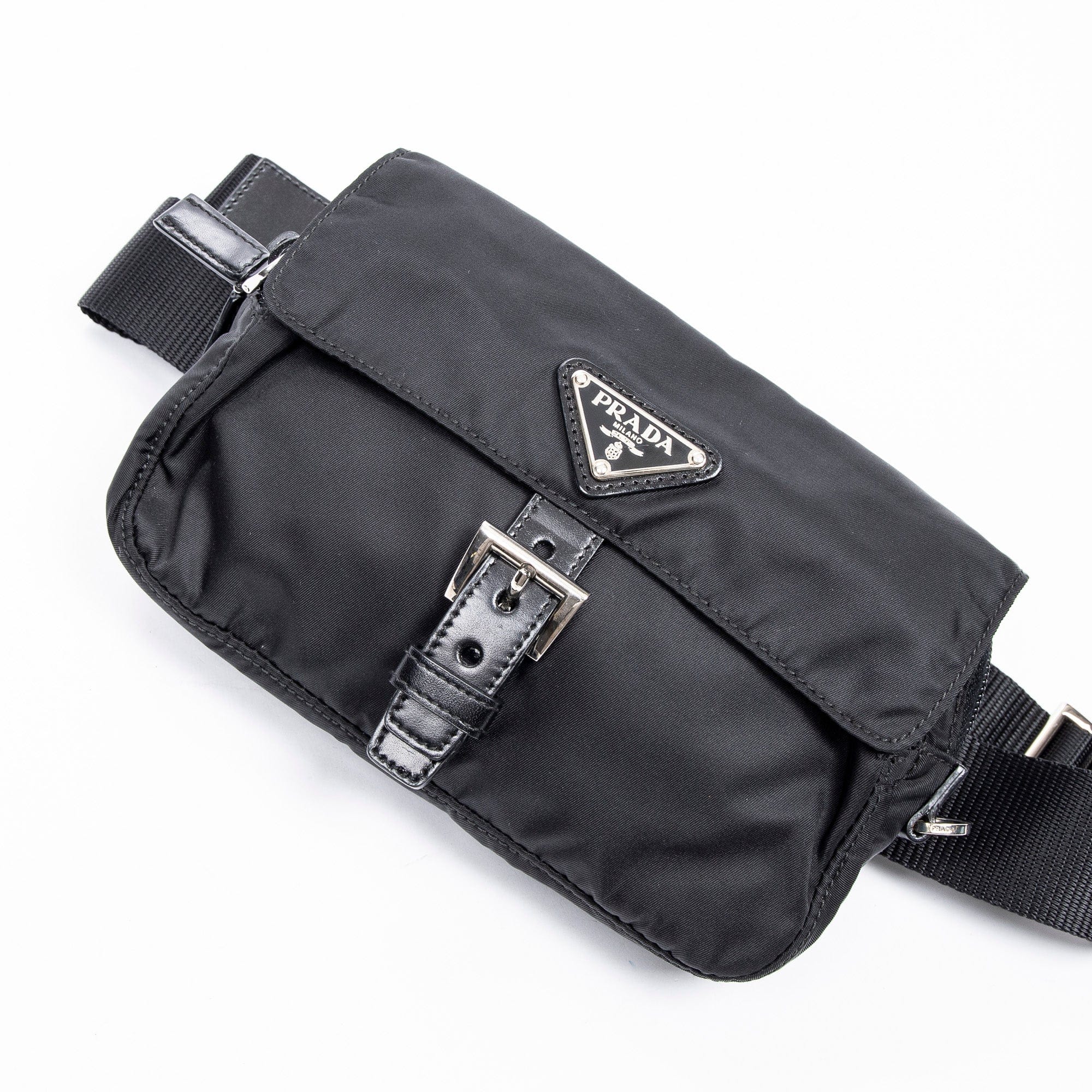 Prada Prada Nylon Waist Pouch Bag - AWL2333