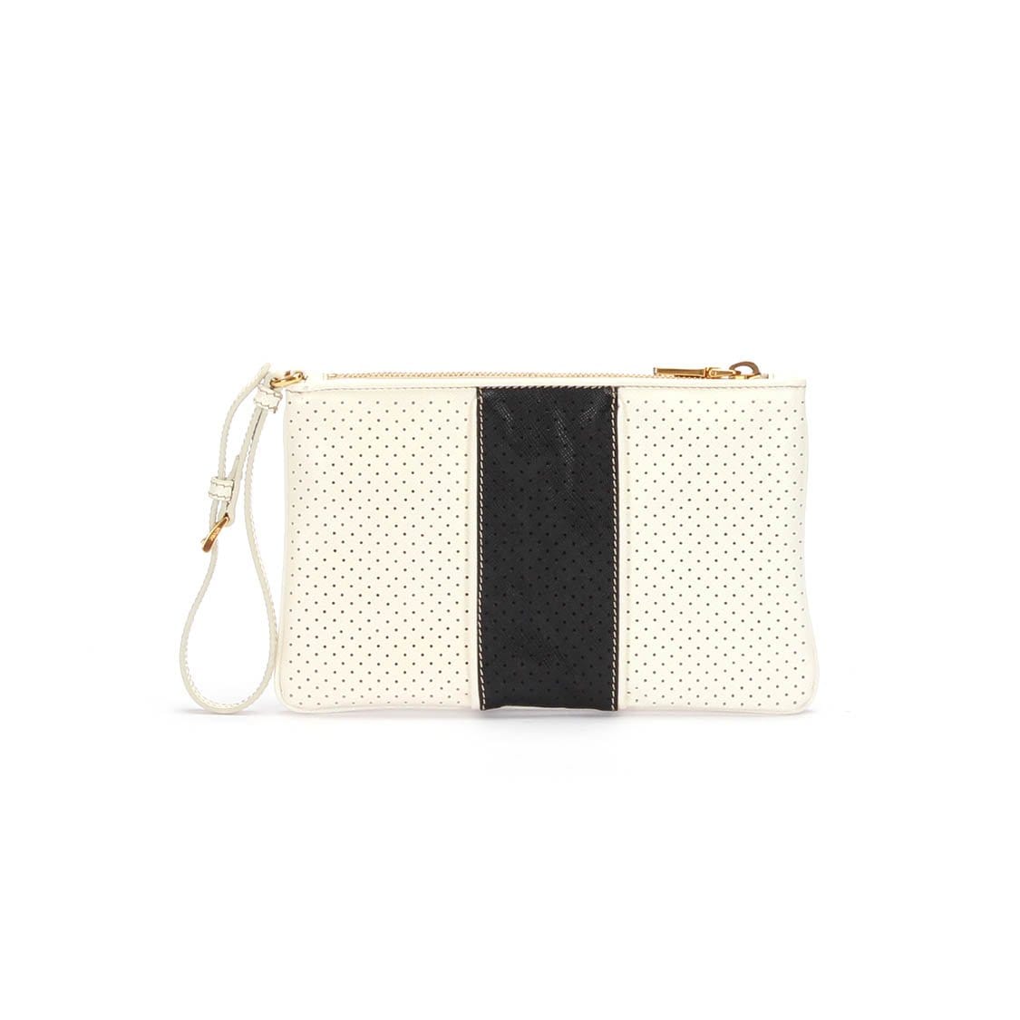 Prada Prada Perforated Clutch Bag - RCL1130