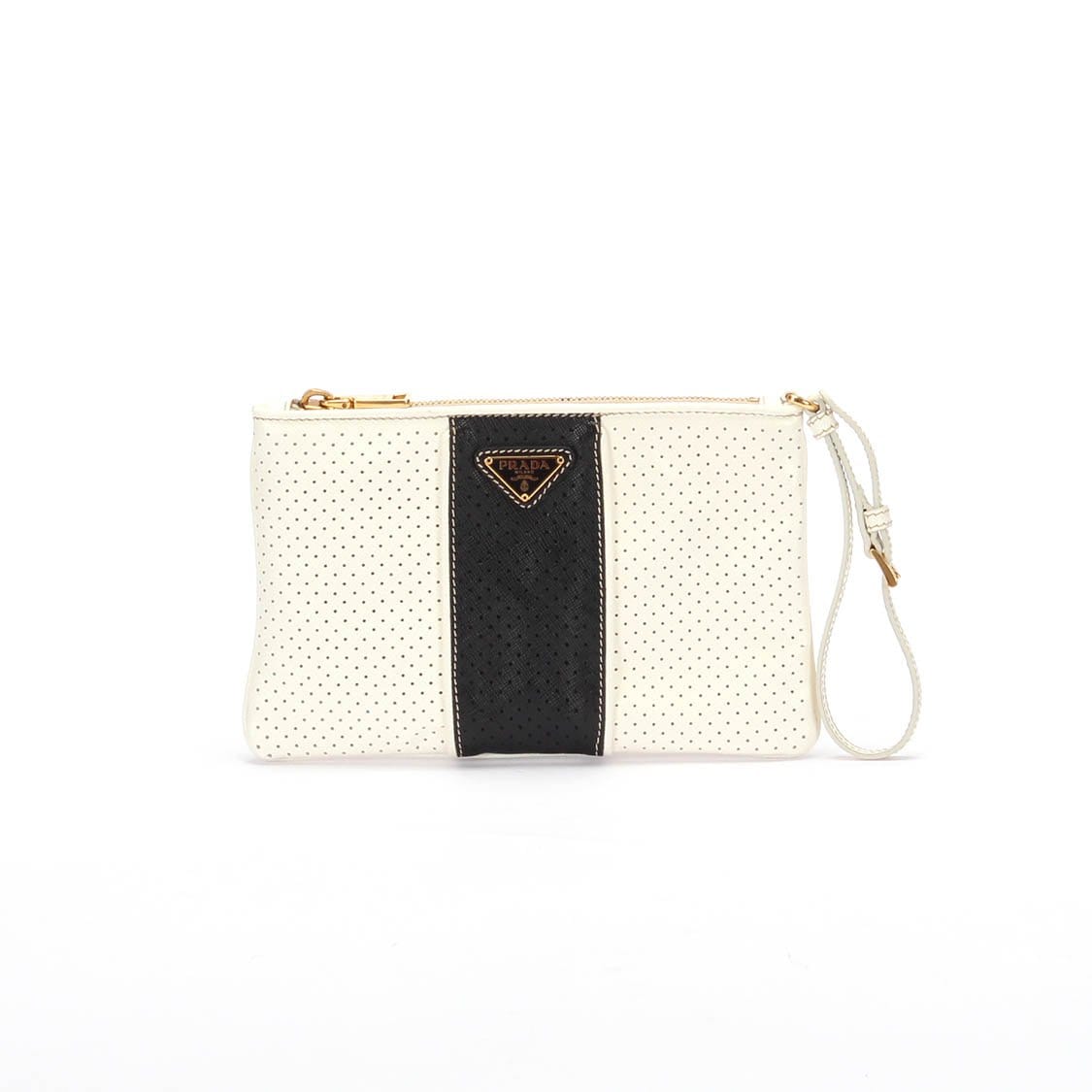 Prada Prada Perforated Clutch Bag - RCL1130