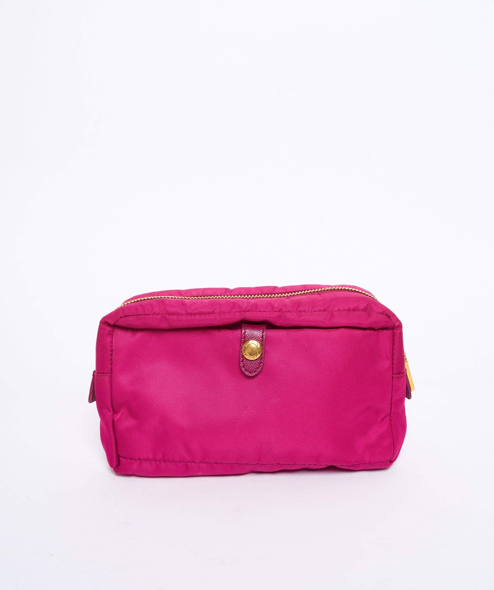 Prada PRADA Pink Nylon Front Pocket Pouch