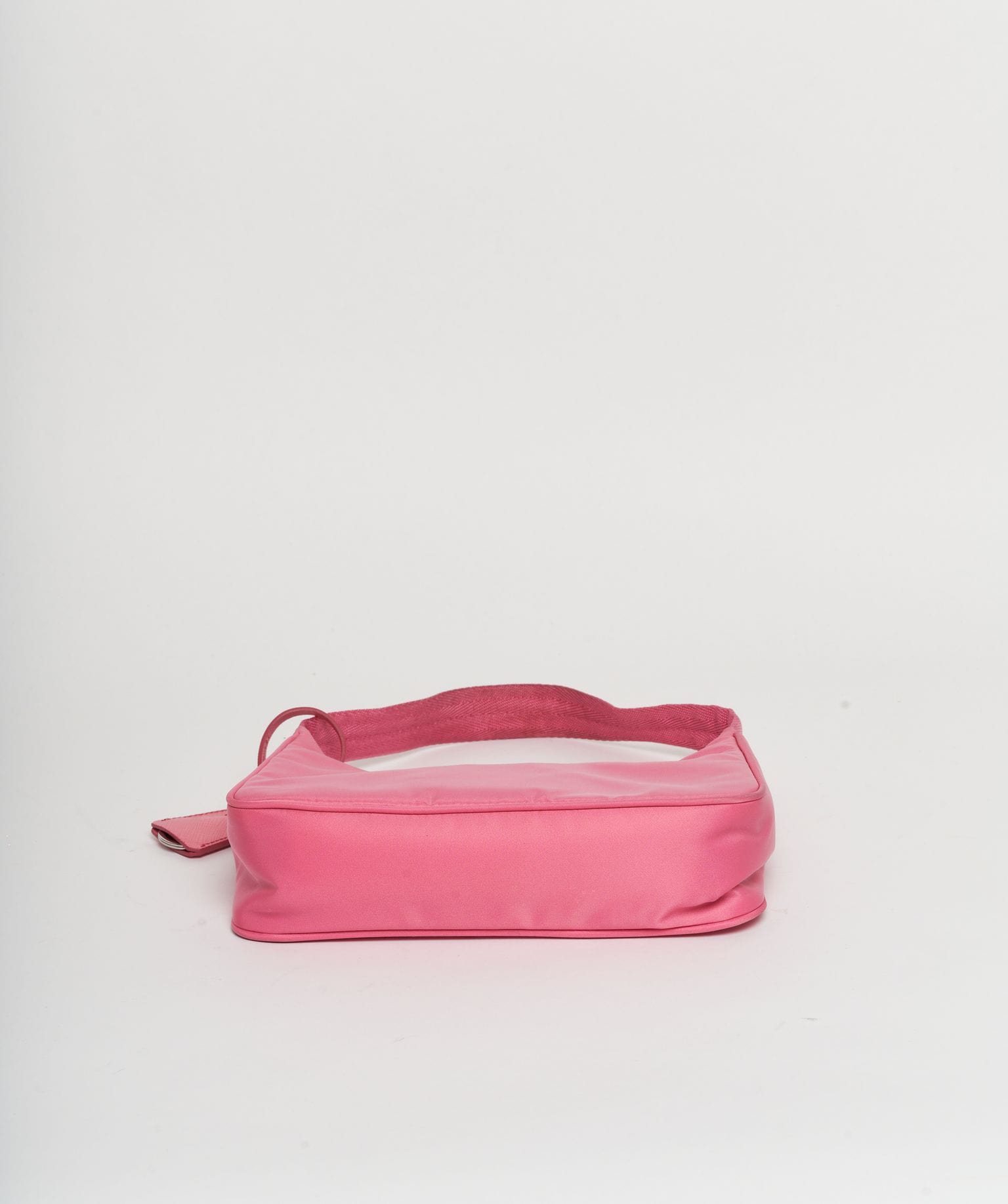 Prada Prada Pink Nylon Pochette Bag