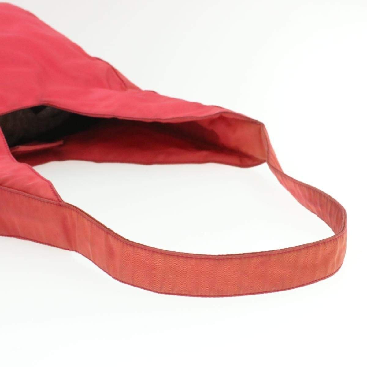 Prada Prada Red Hobo Nylon Shoulder bag