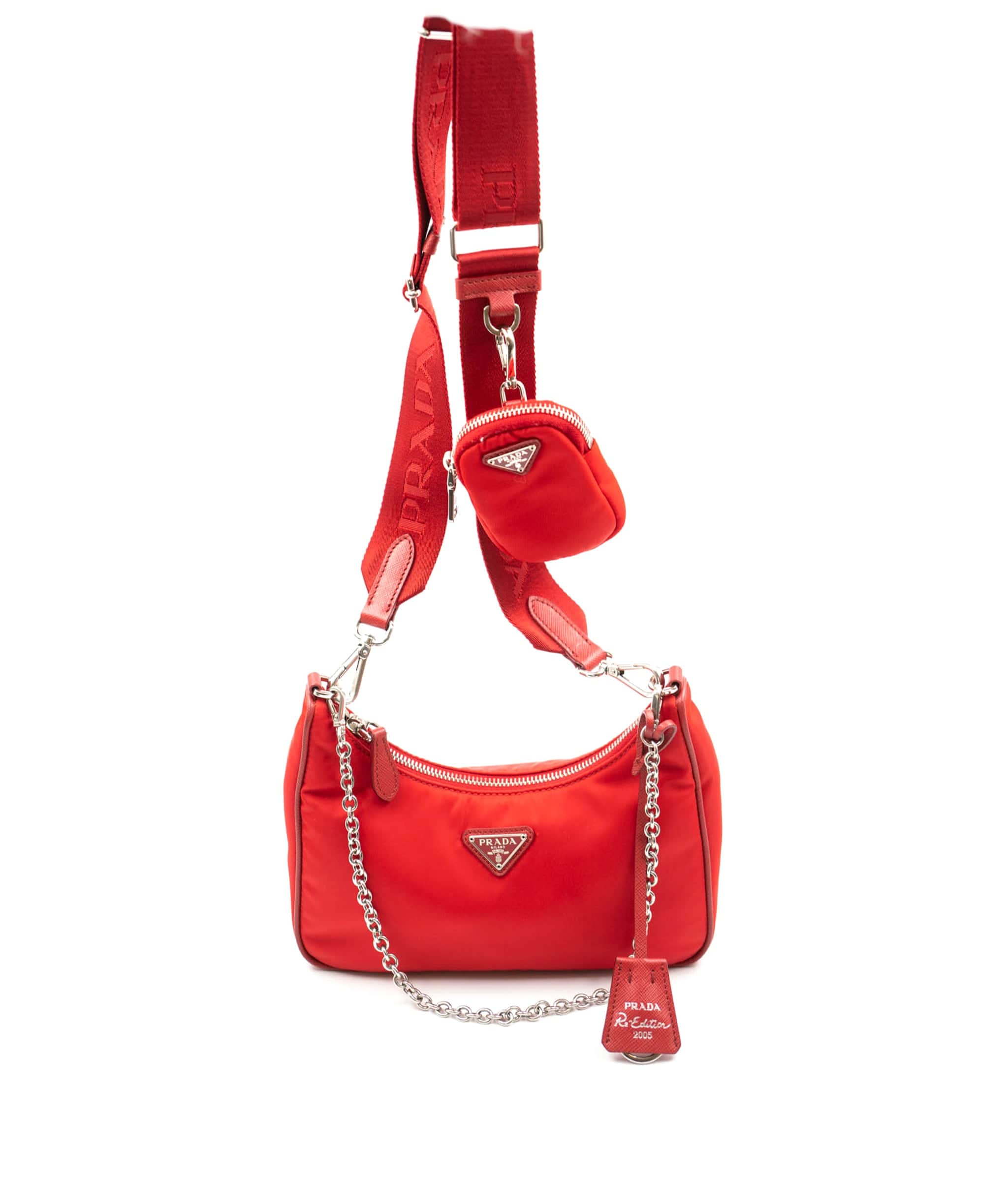 Prada Prada red re edition 2005 bag  ASL4122