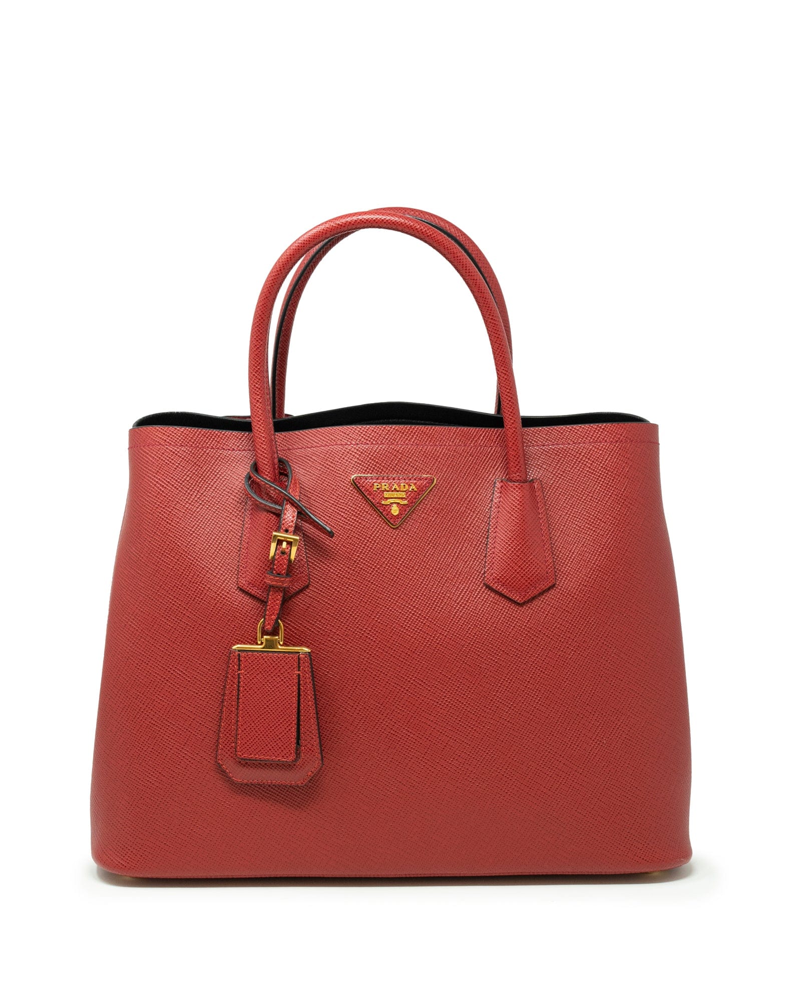 Prada Prada Red Saffiano Tote Bag - AWL3354