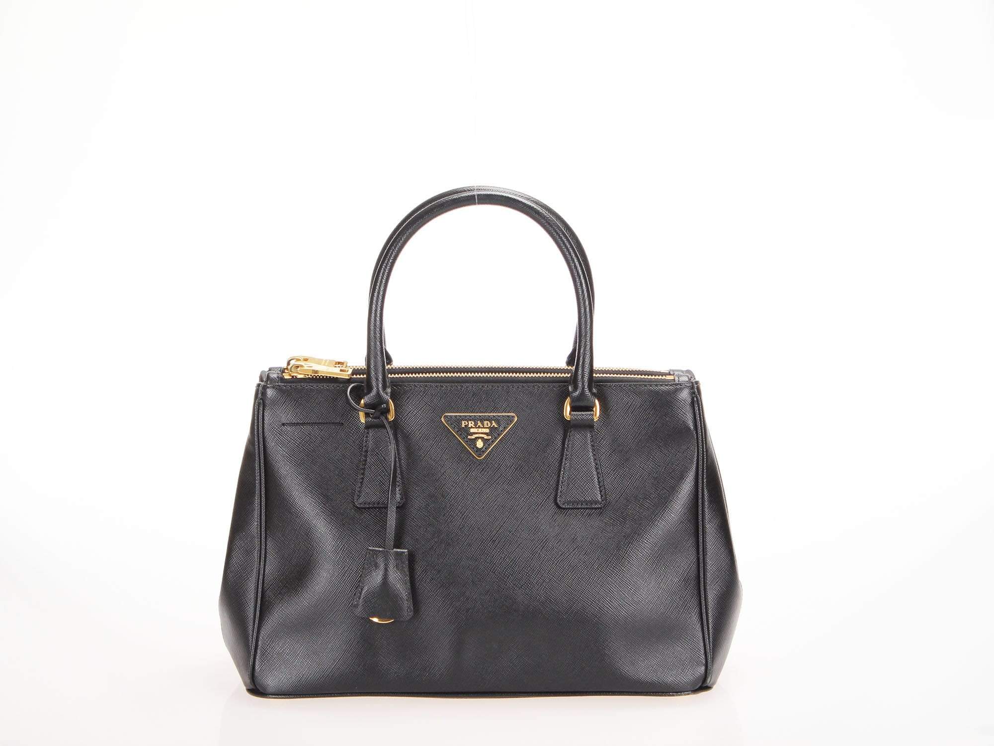 Prada Prada Saffiano Galleria Double Zip Tote RCL1026