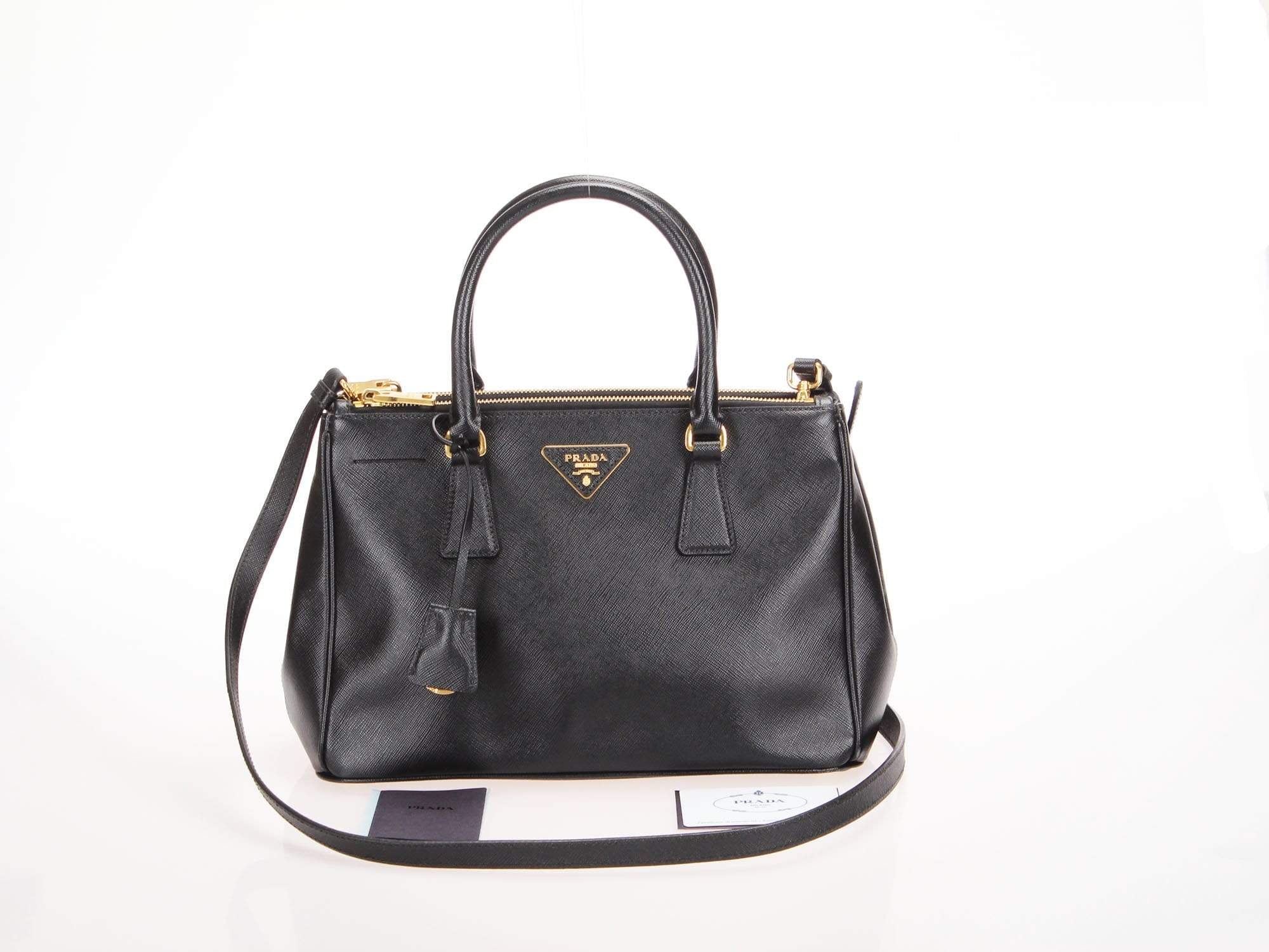 Prada Prada Saffiano Galleria Double Zip Tote RCL1026