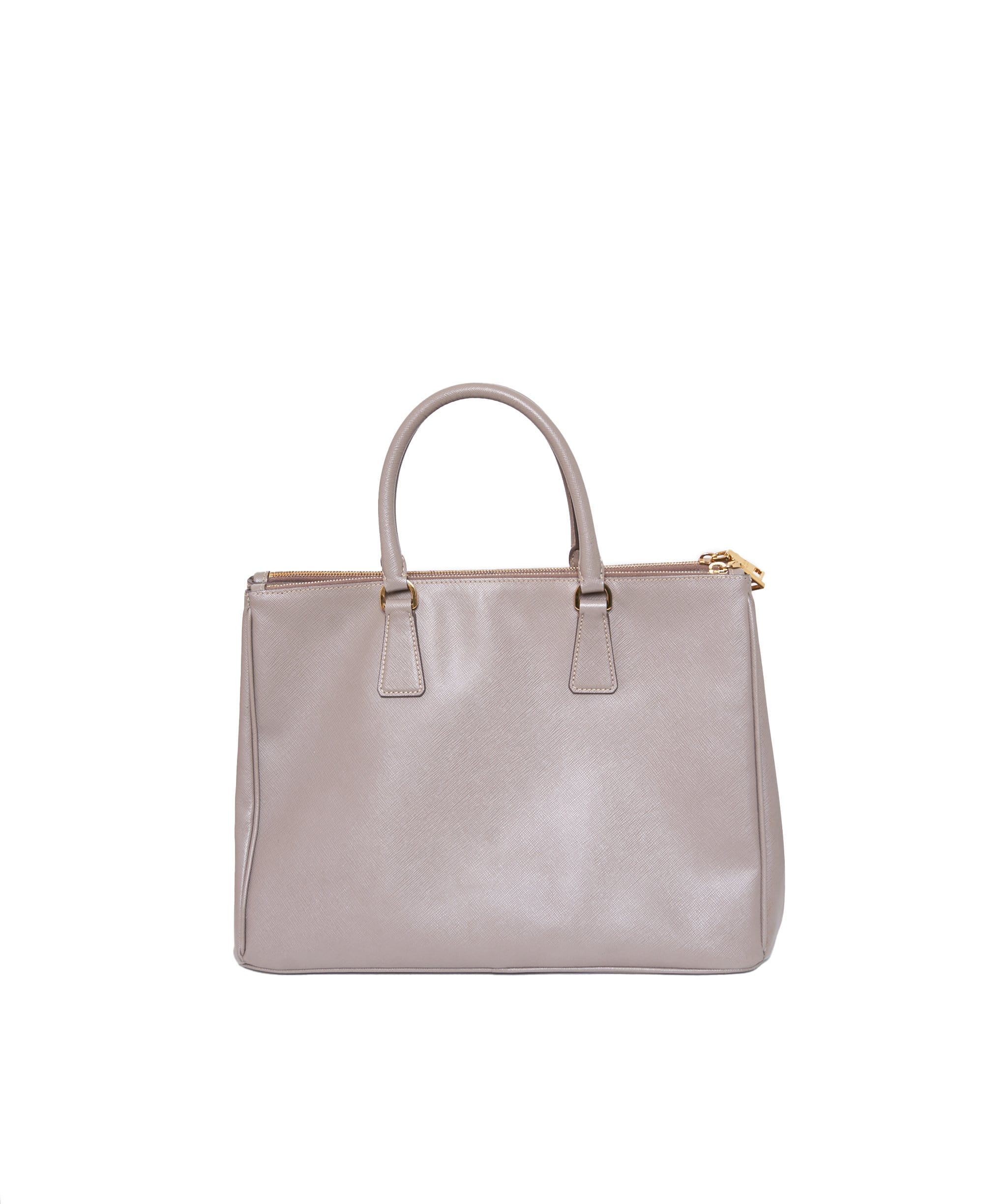 Prada Prada Saffiano Grey Tote Bag   - ADL1234