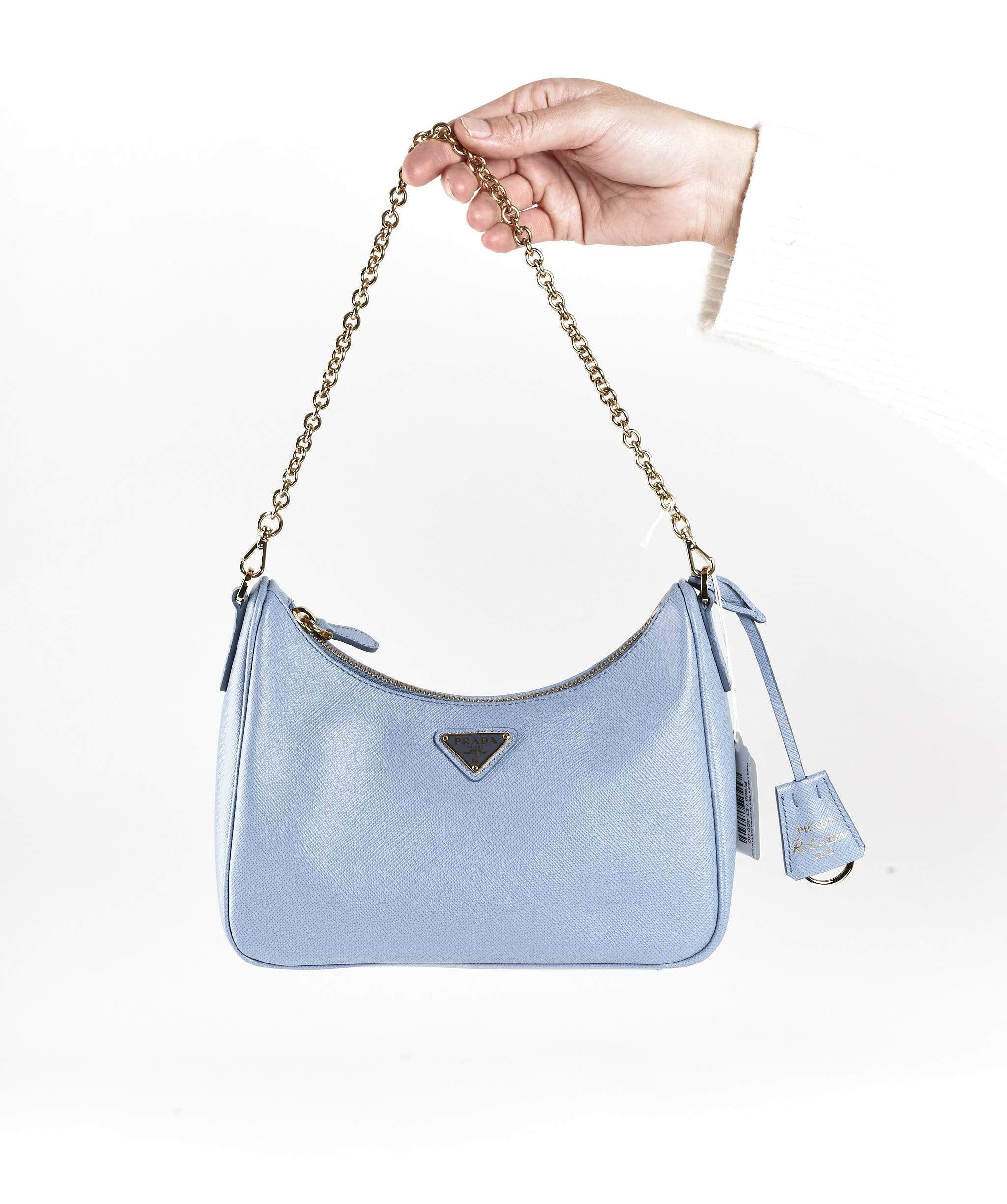 Prada Prada Saffiona 2005 Re edition bag blue medium