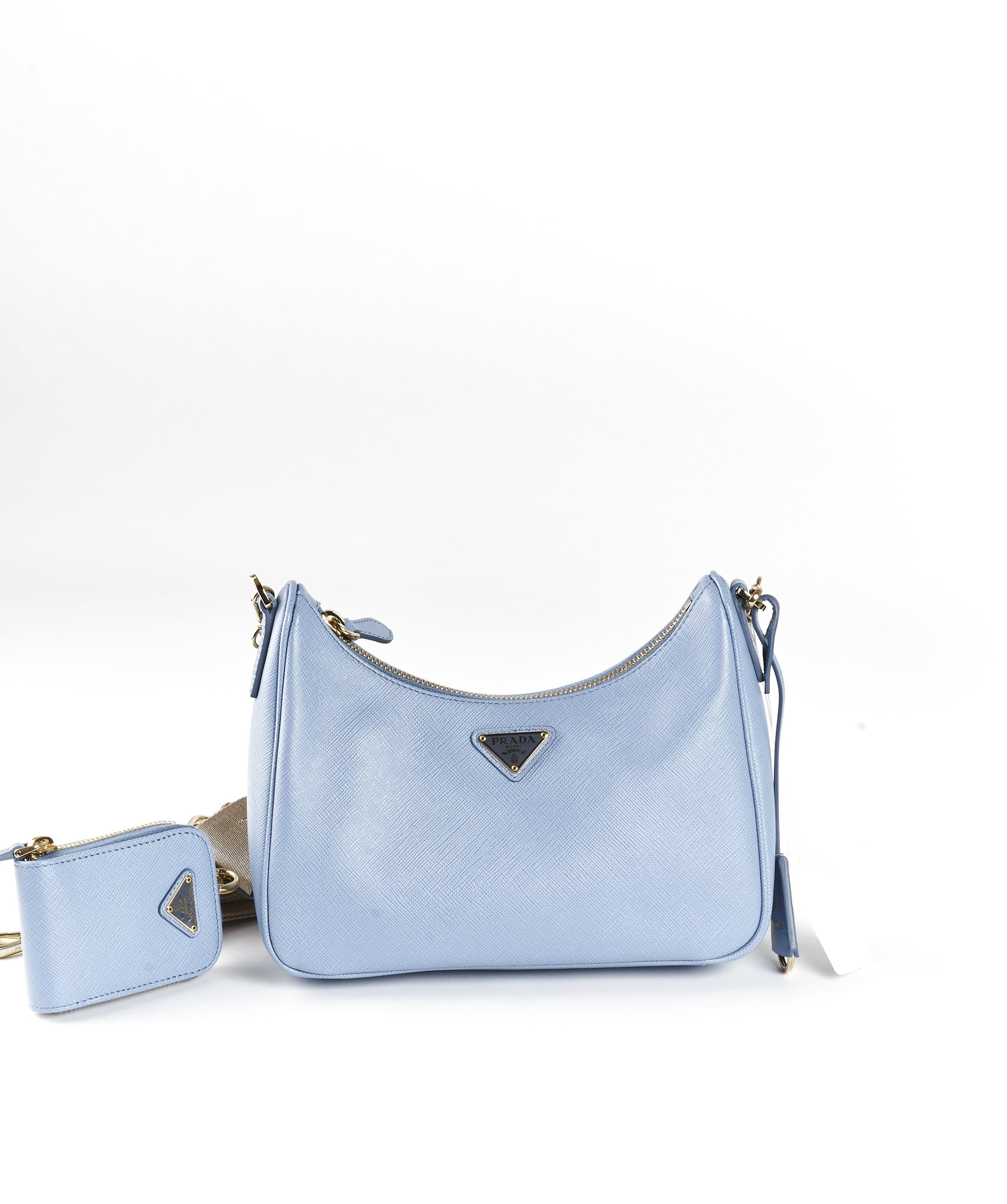 Prada Prada Saffiona 2005 Re edition bag blue medium