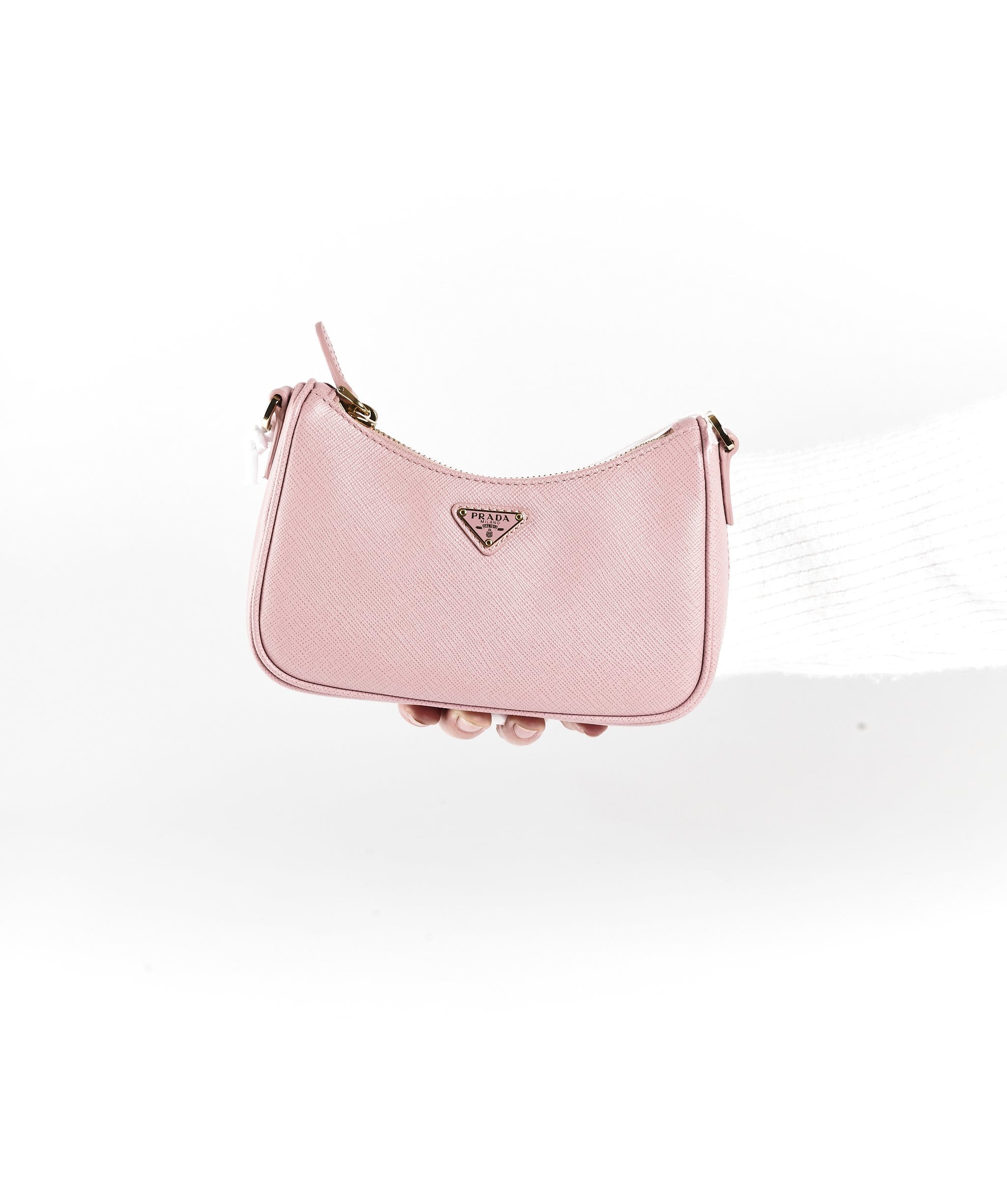 Prada Prada Saffiona 2005 Re edition bag pink small