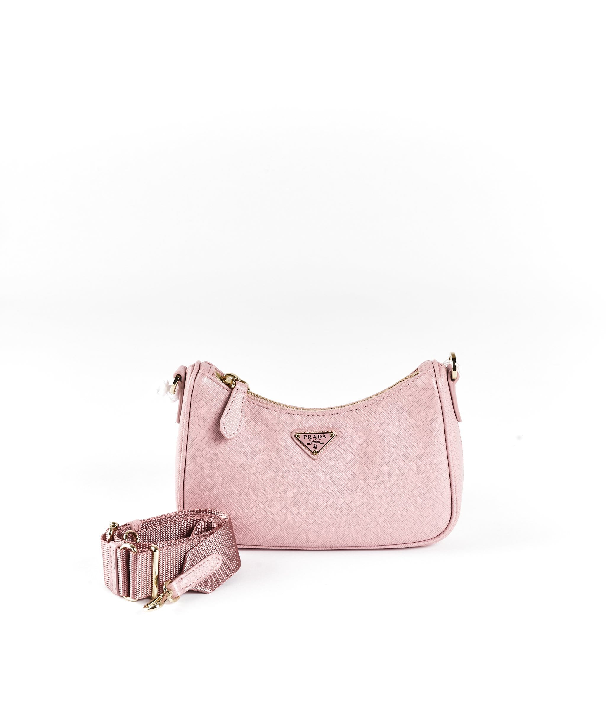 Prada Prada Saffiona 2005 Re edition bag pink small