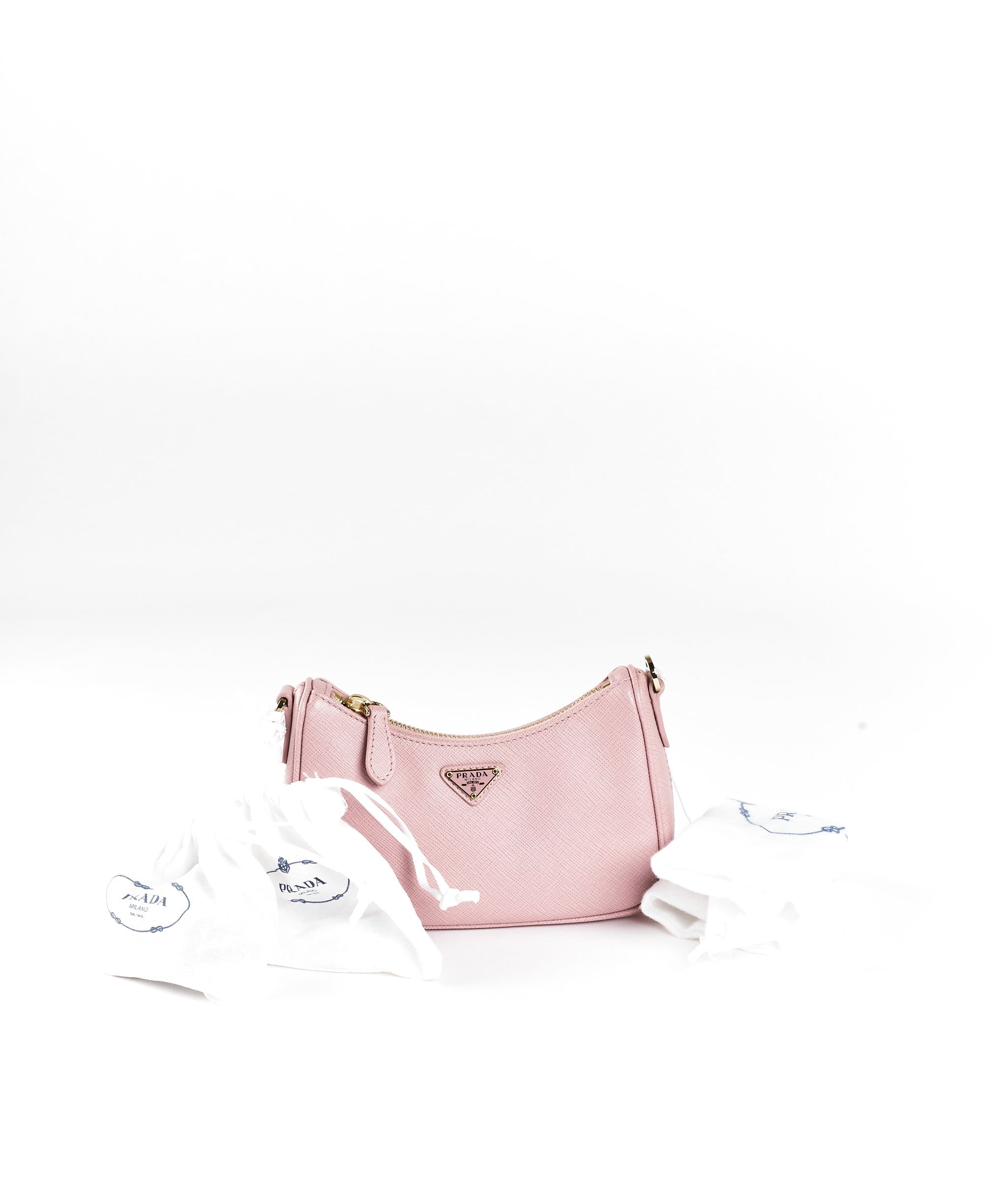 Prada Prada Saffiona 2005 Re edition bag pink small