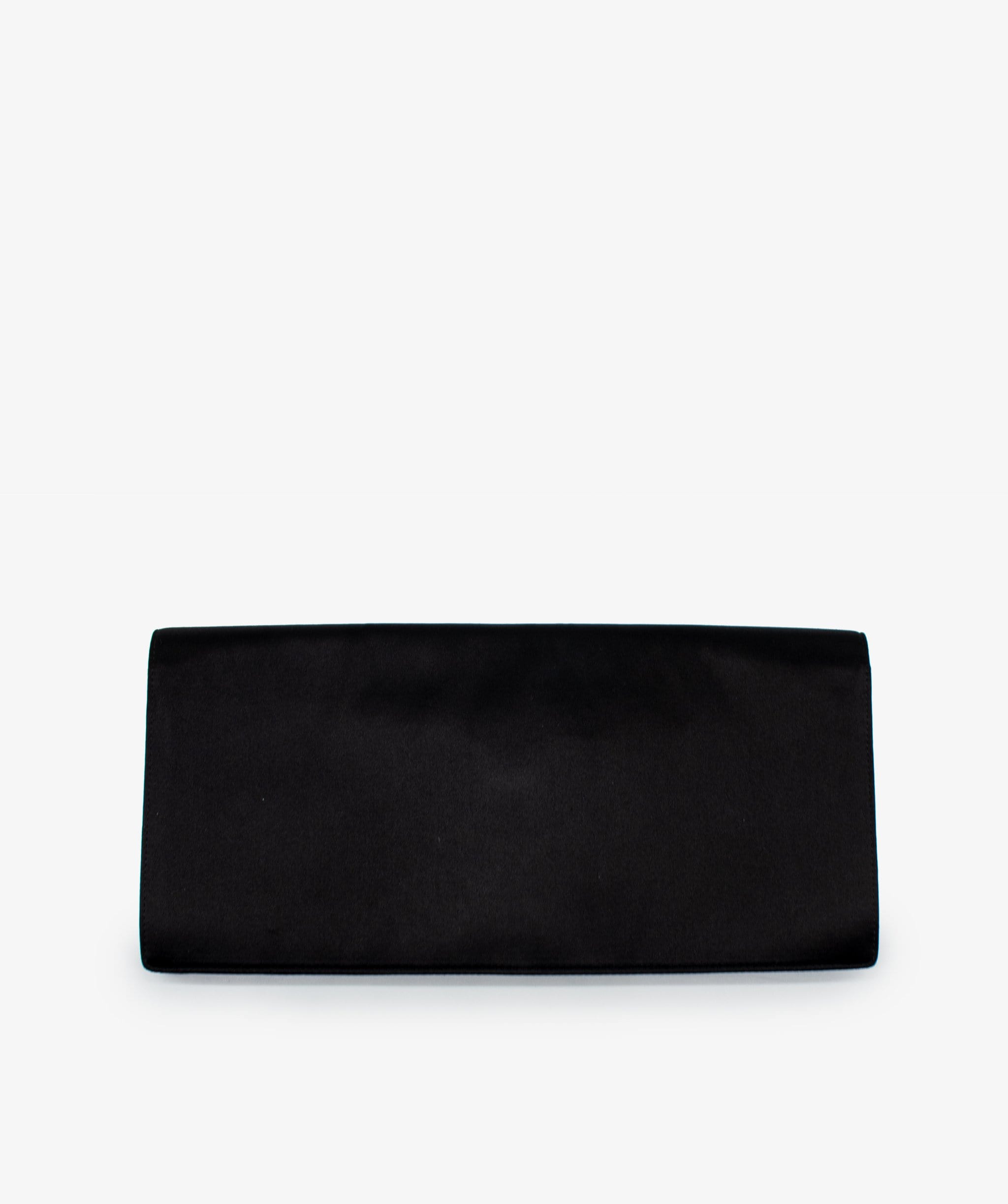 Prada Prada Satin Black Clutch