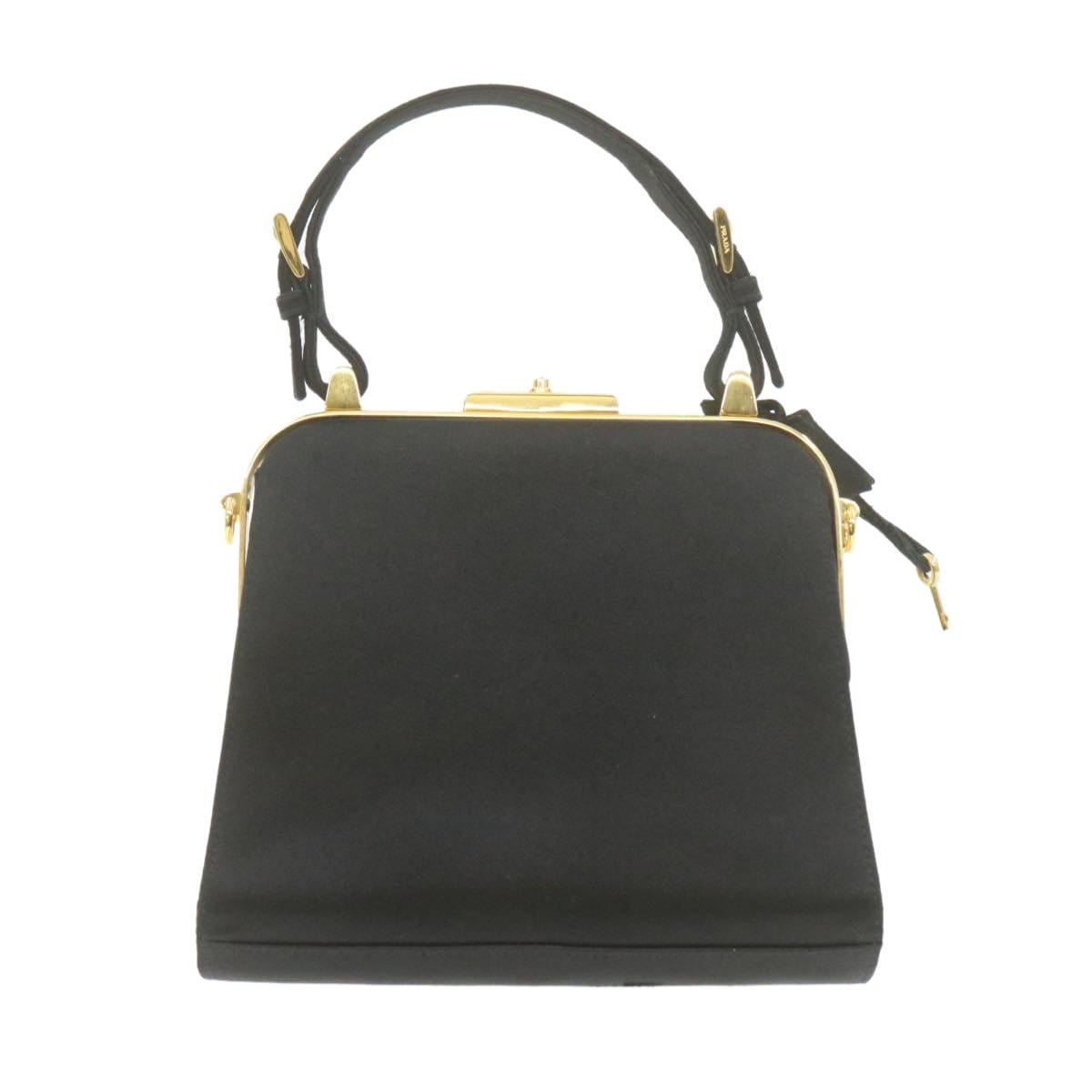 Prada Prada Satin Frame 2Way Handbag MW2275