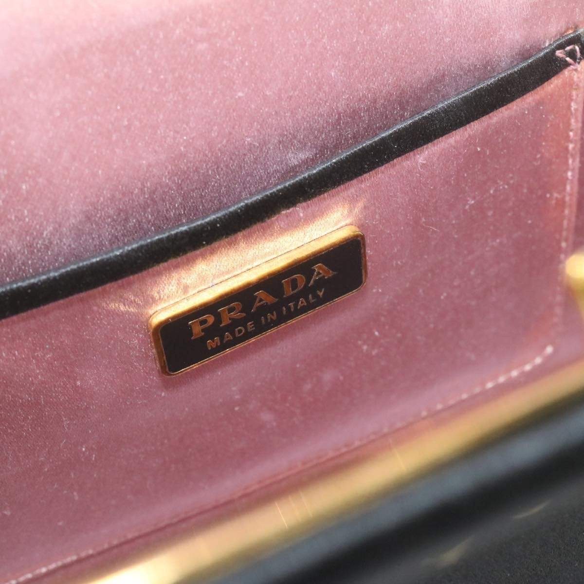 Prada Prada Satin Frame 2Way Handbag MW2275