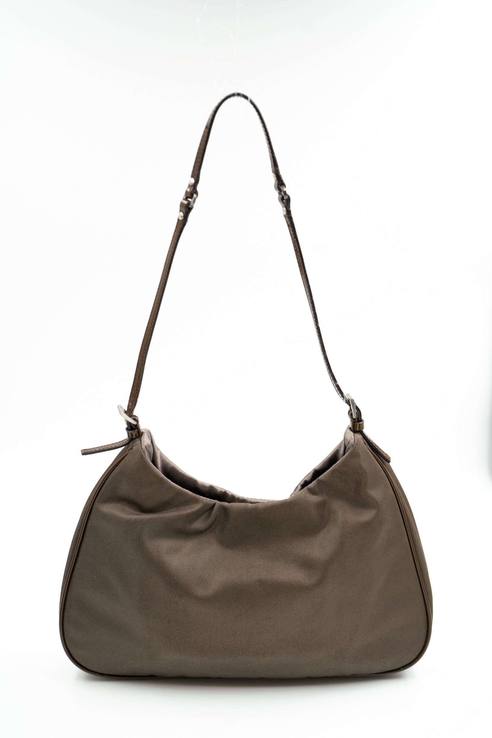 Prada Prada Shoulder Bag in Brown Nylon  - AWL3908