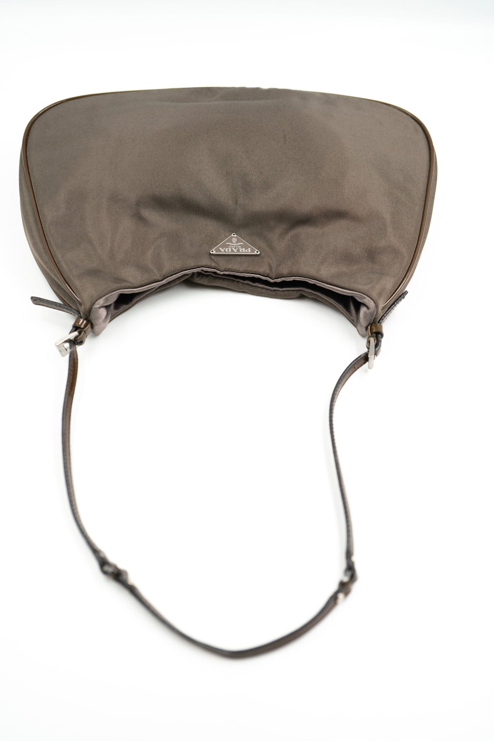 Prada Prada Shoulder Bag in Brown Nylon  - AWL3908