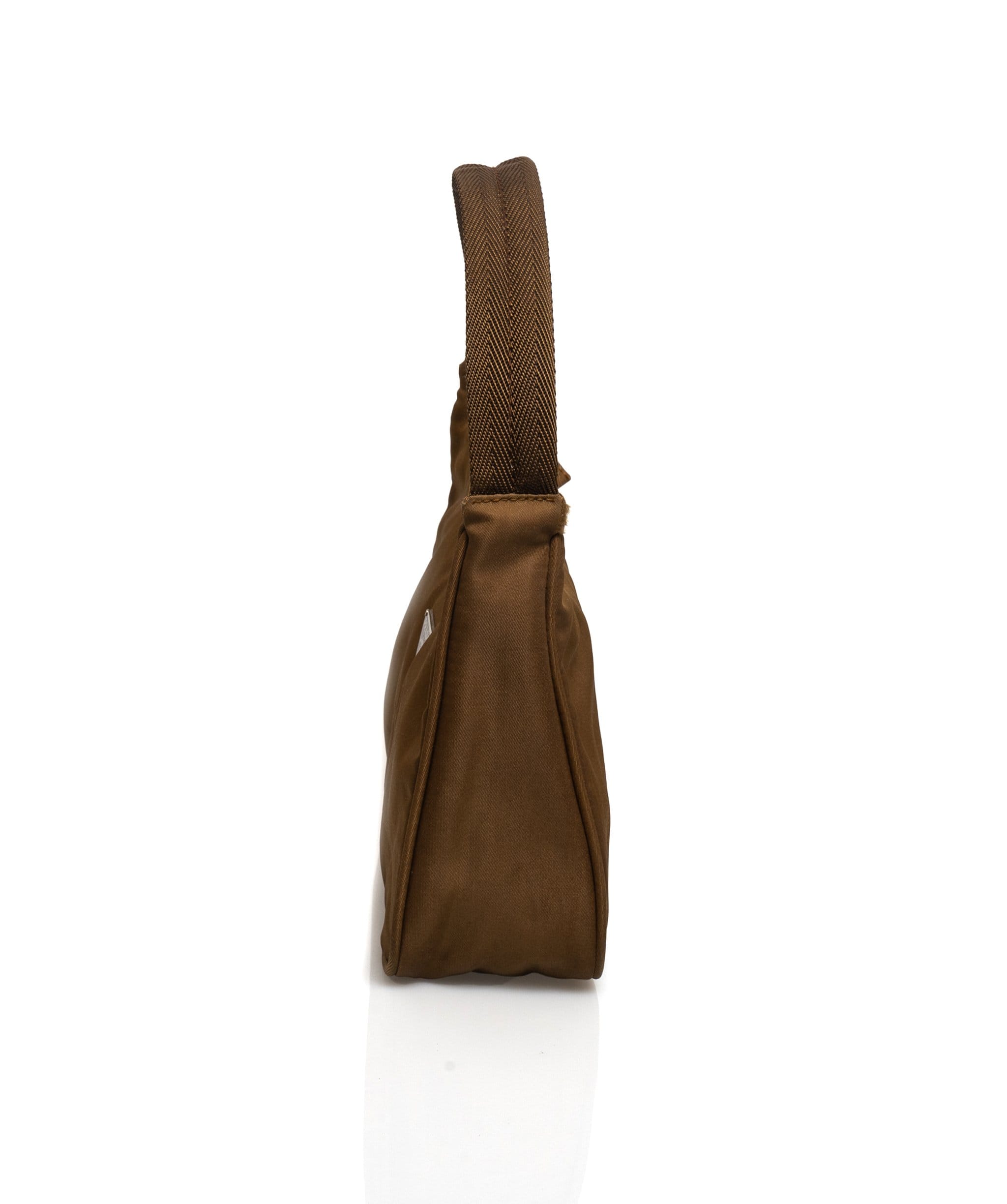 Prada Prada Tessuto Re-edition Brown Nylon Handbag - AWL1593